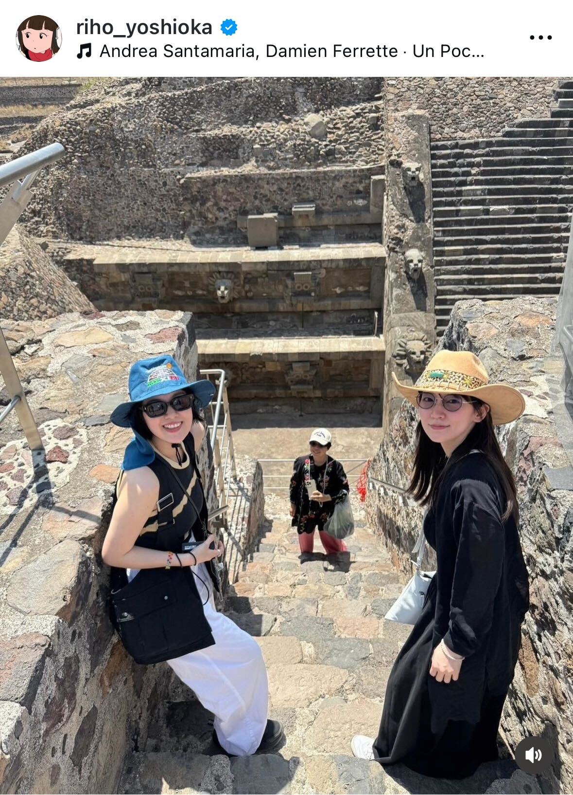 吉岡里帆のインスタグラムから