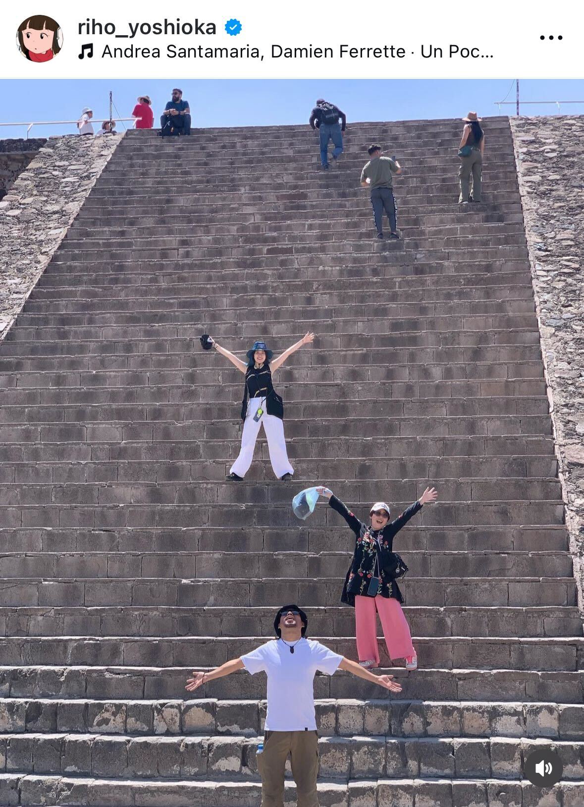 吉岡里帆のインスタグラムから