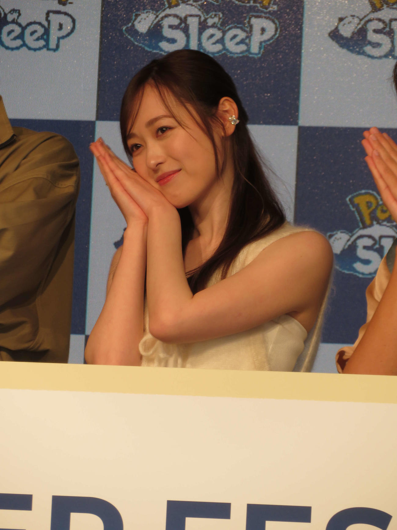 イベント「SUMMER SLEEP FEST～夏の睡眠はもっと楽しめる～」に出席した福原遥