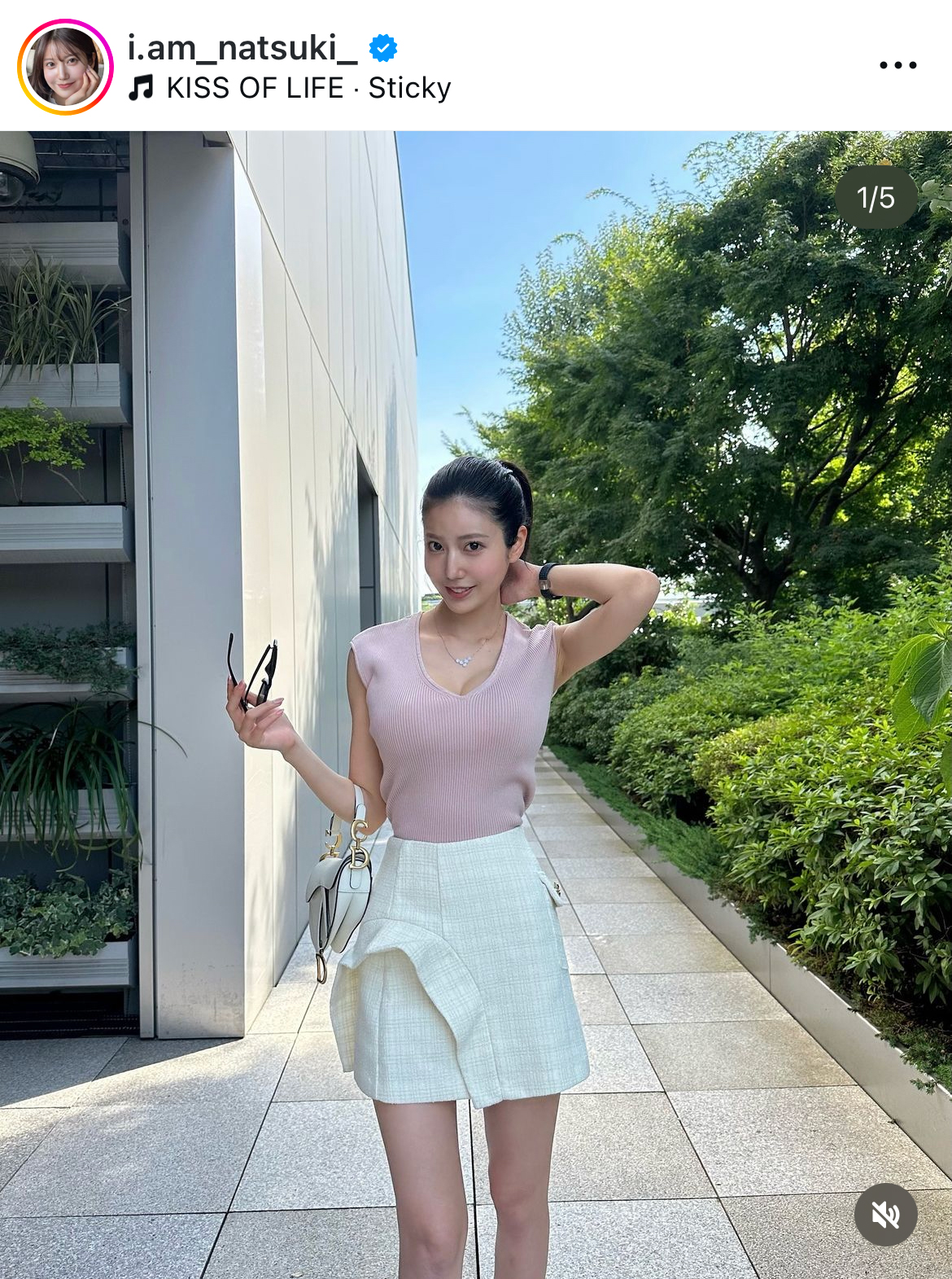 阿部なつきのインスタグラムから