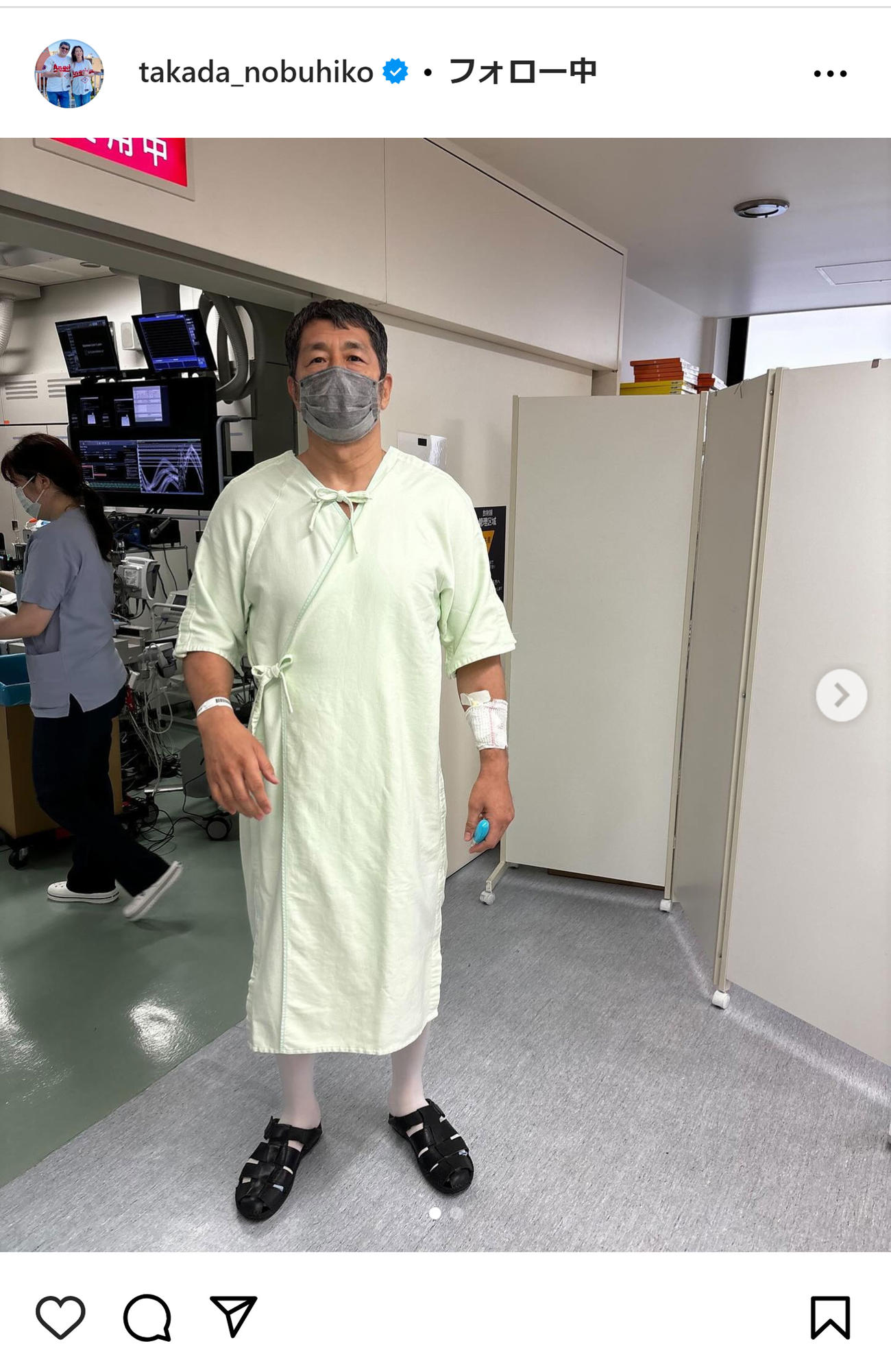 高田延彦のインスタグラムから