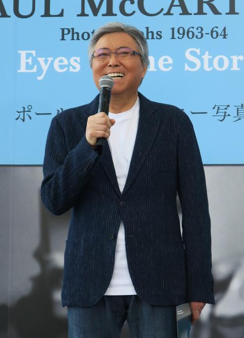 がん闘病中の小倉智昭氏「元気でみんなに嫌がられてる」ポール・マッカートニー写真展で近況報告