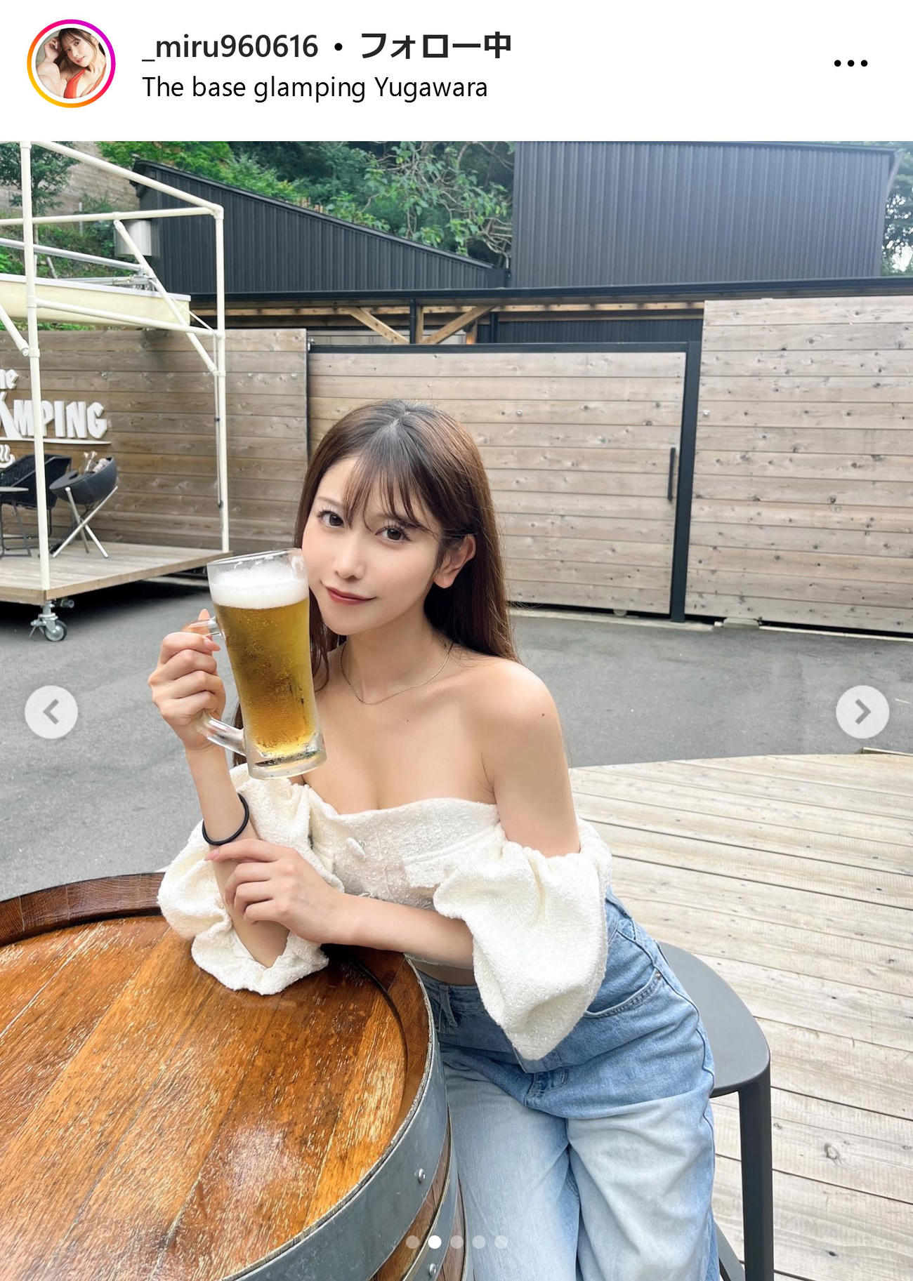 名取くるみインスタグラムから