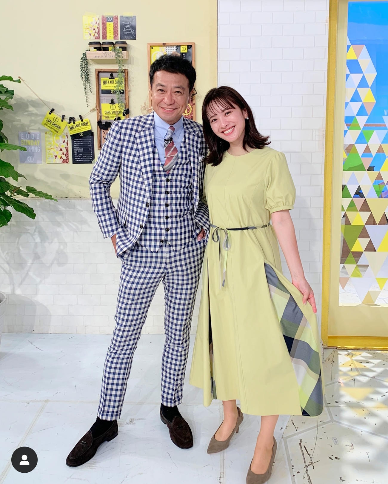 日テレ河出奈都美アナのインスタグラムから