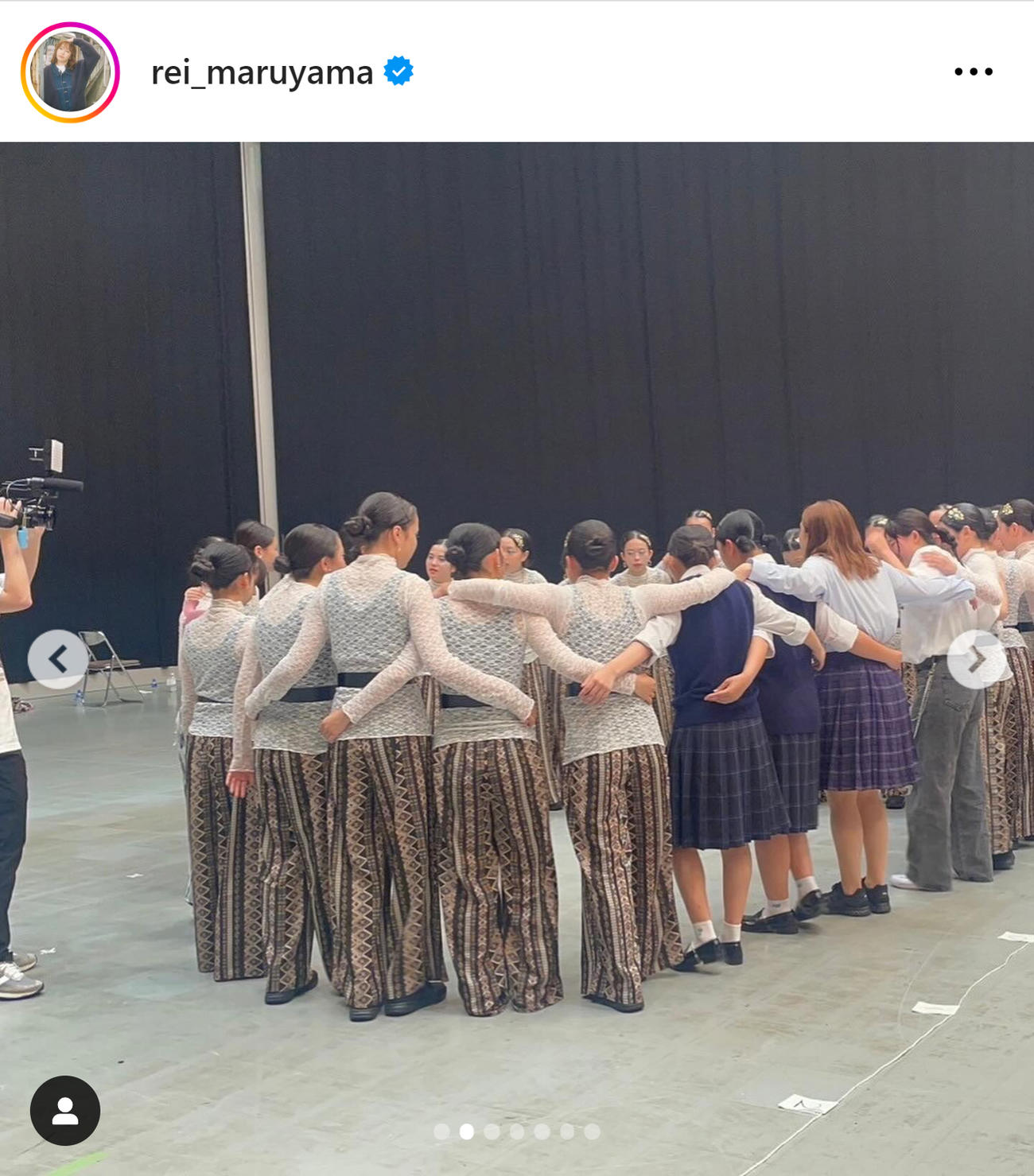 丸山礼のインスタグラムから