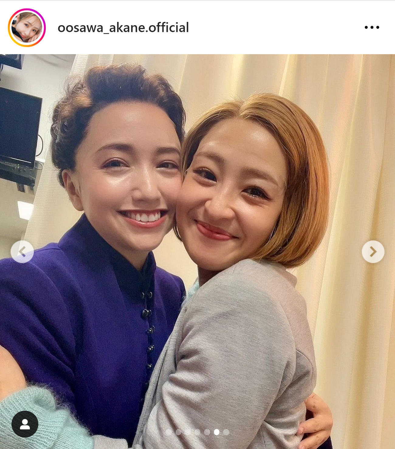 大沢あかねのインスタグラムから