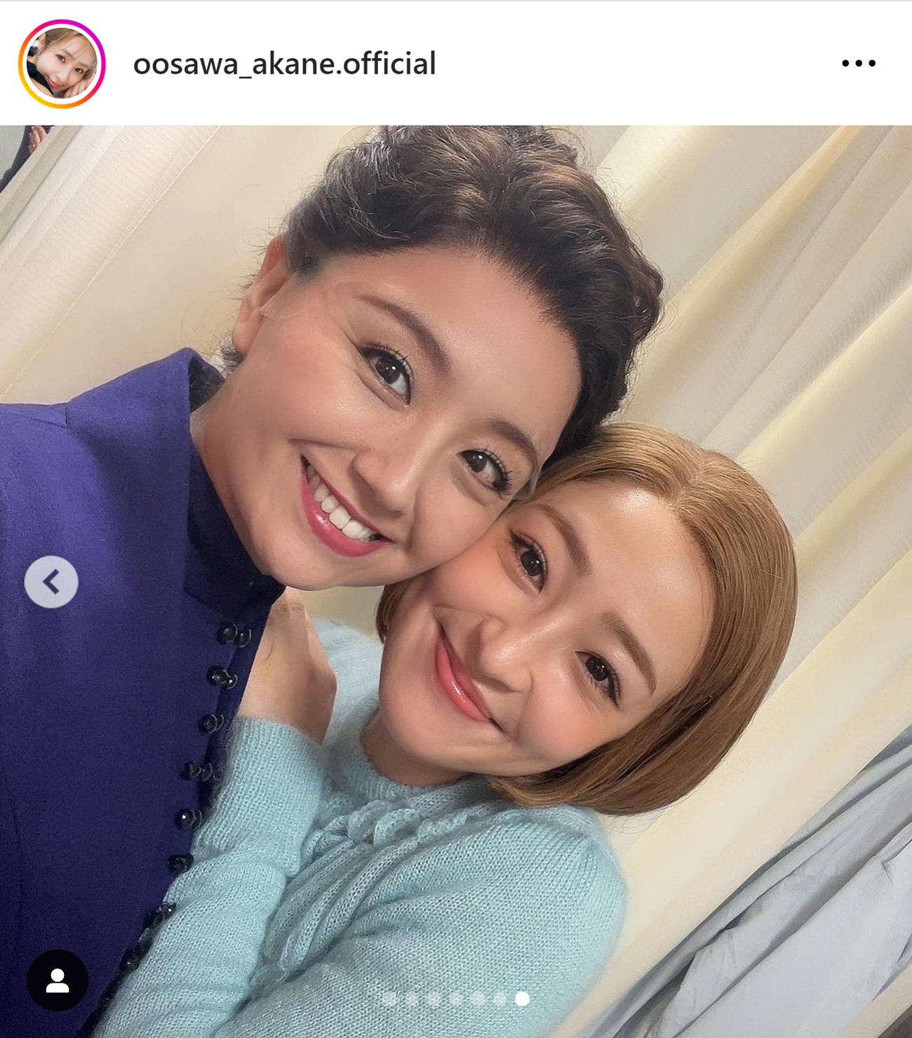 大沢あかねのインスタグラムから