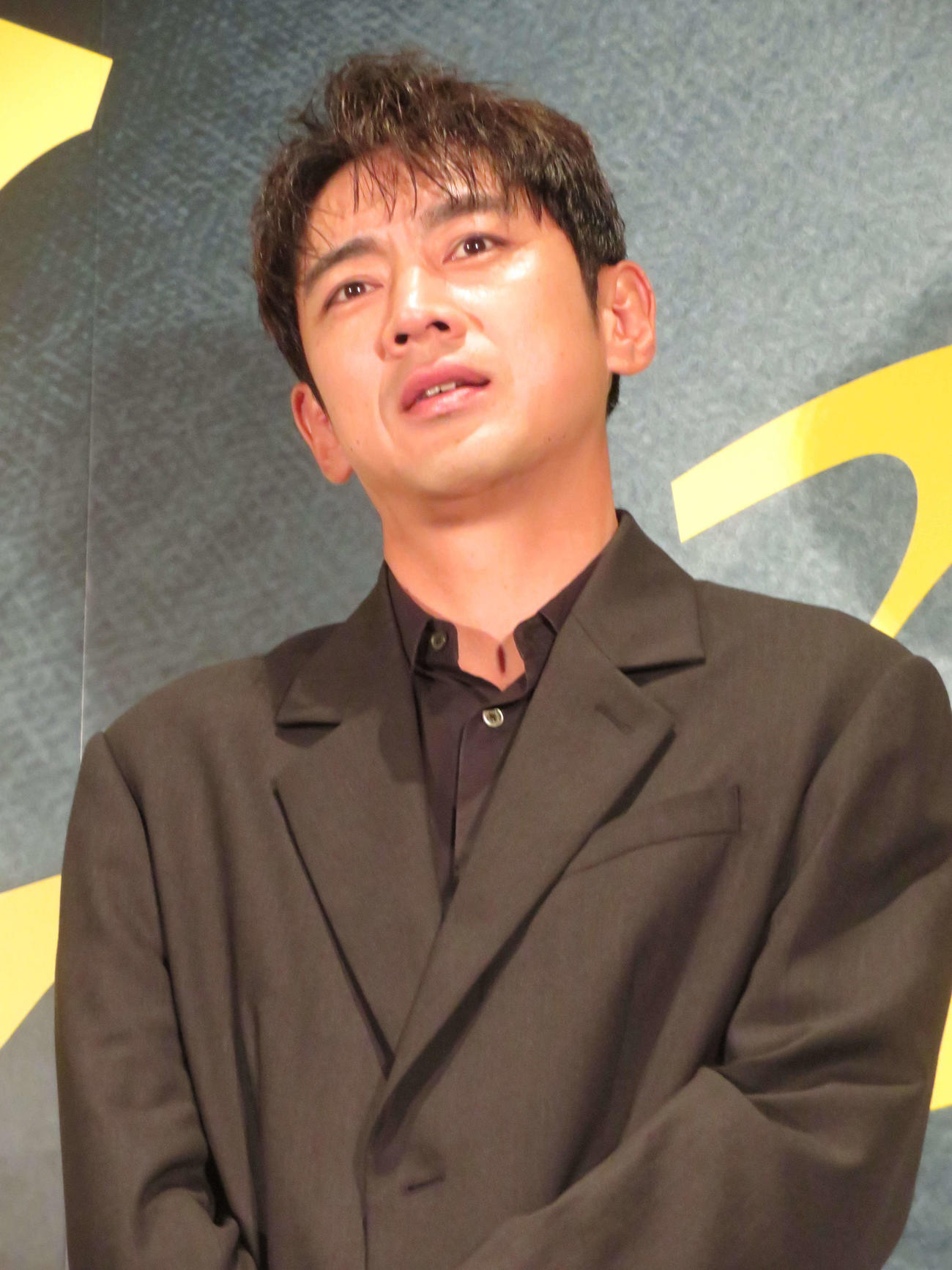 映画「愛に乱暴」完成披露上映会に登壇した小泉孝太郎（撮影・村上幸将）