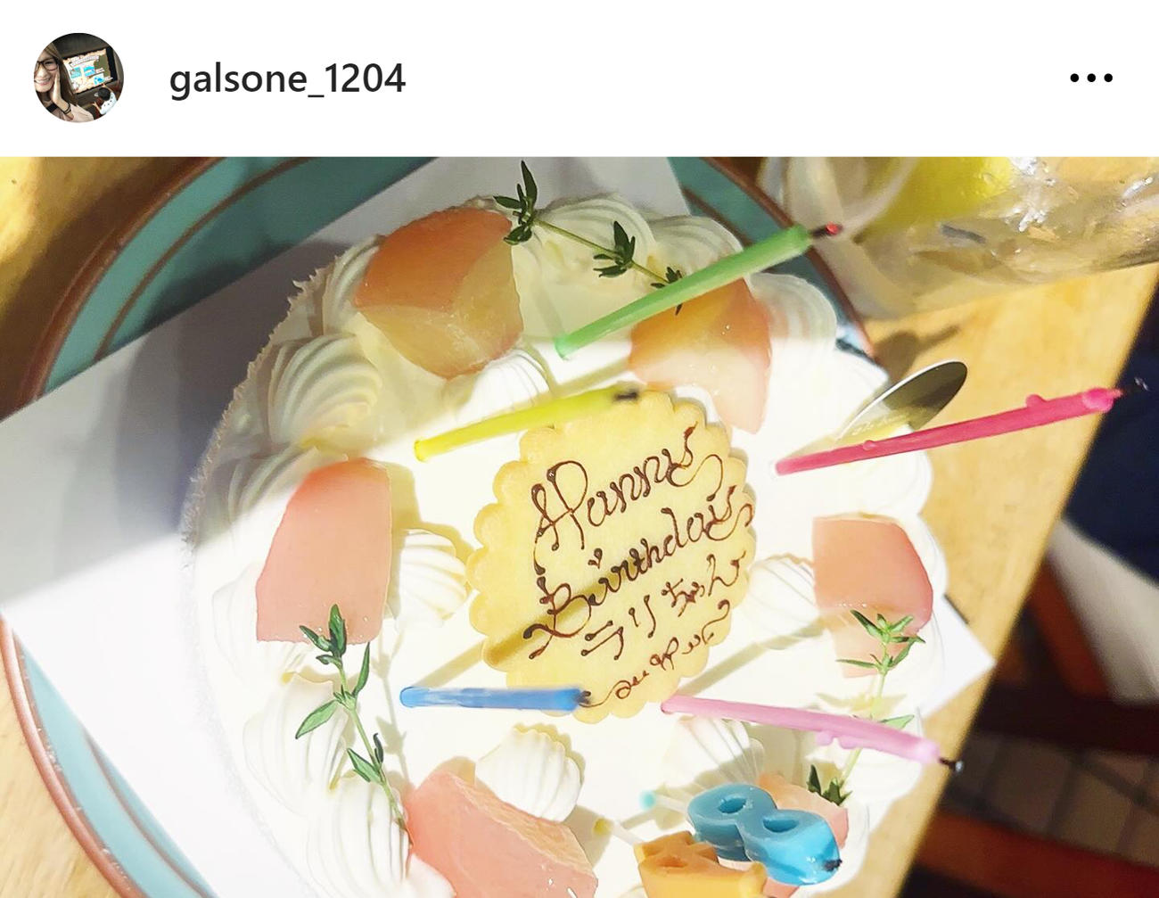 ギャル曽根のインスタグラムから