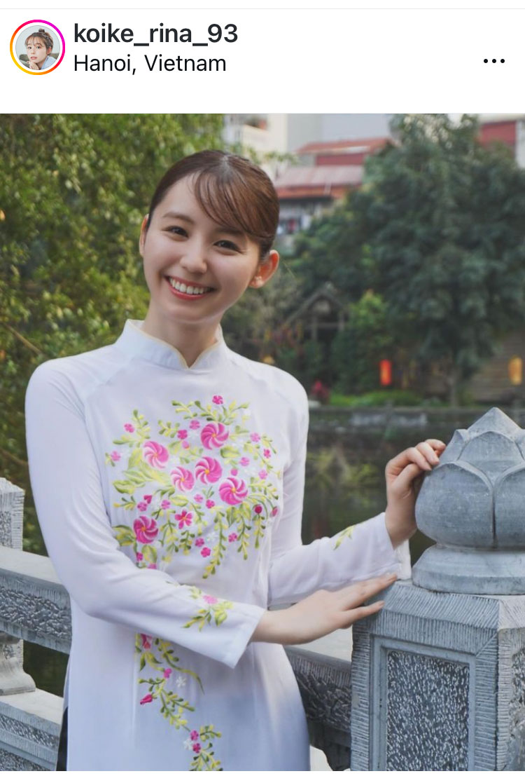小池里奈のインスタグラムから