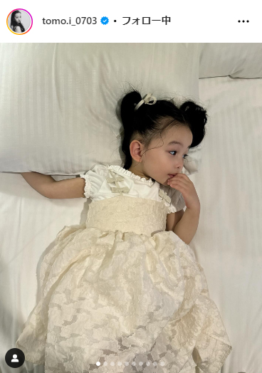 板野友美のインスタグラムから