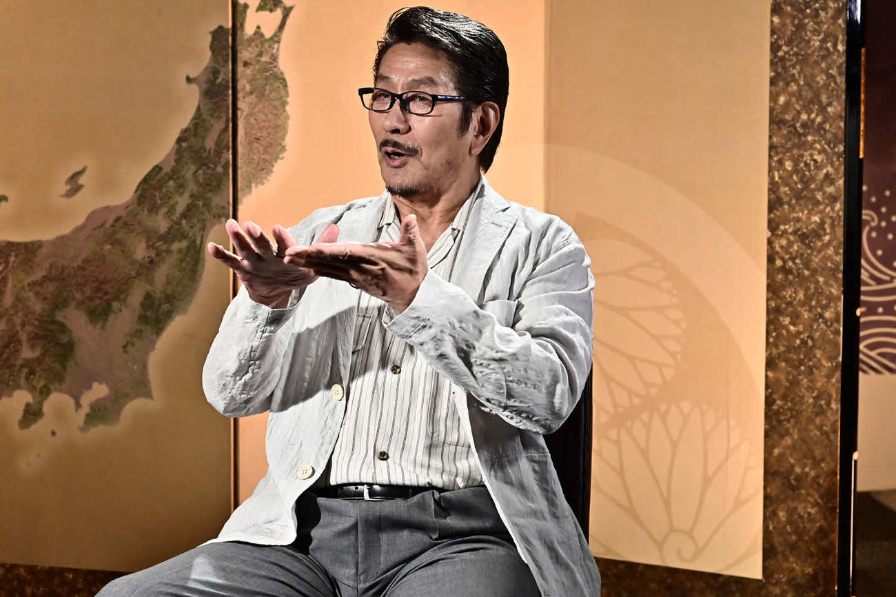 時代劇「水戸黄門」の魅力などを語る野村将希