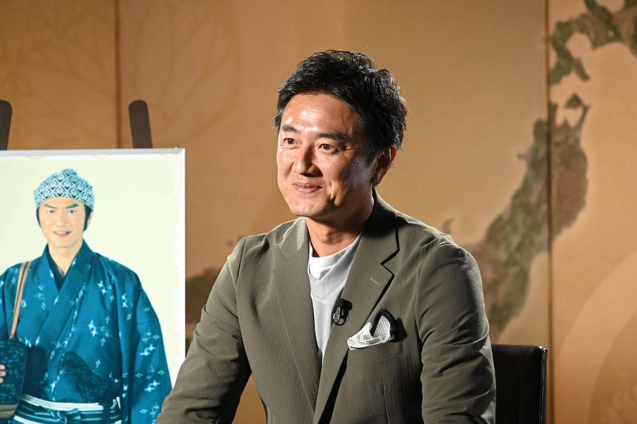 時代劇「水戸黄門」の魅力などを語る原田龍二