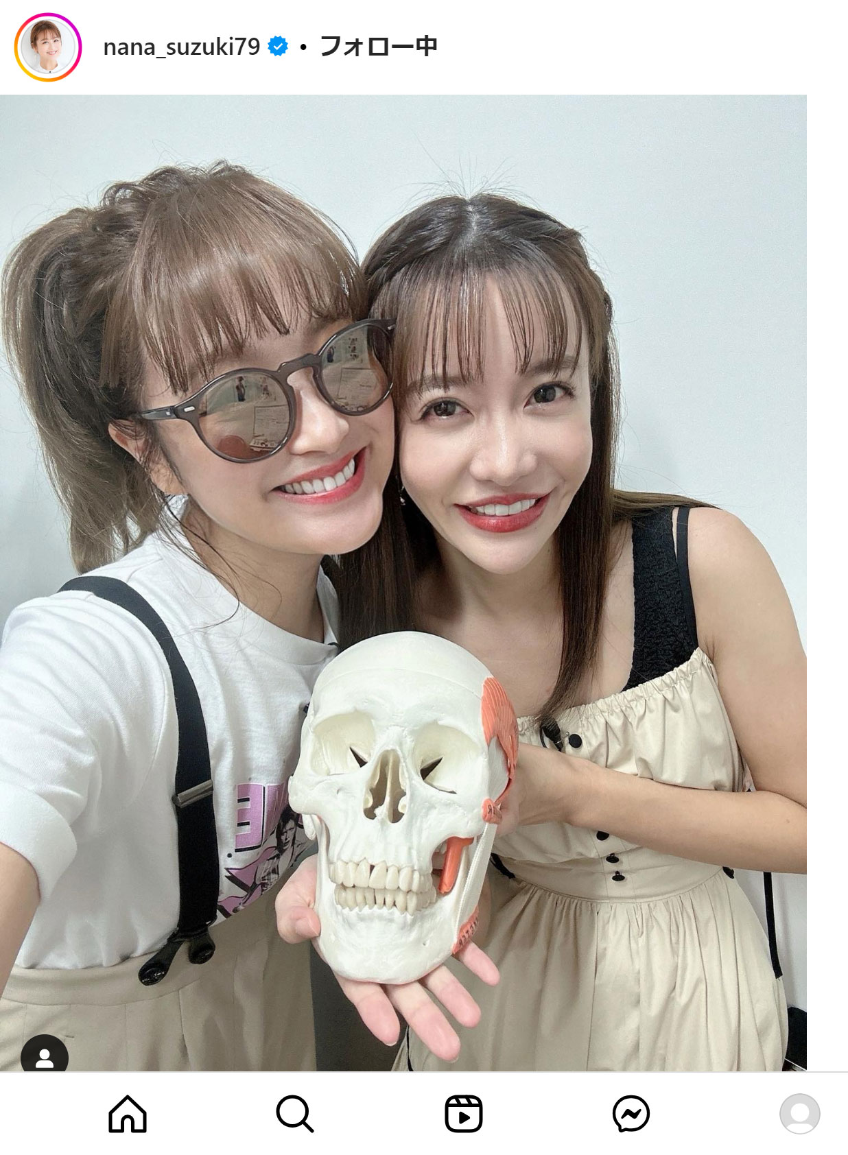 鈴木奈々のインスタグラムから