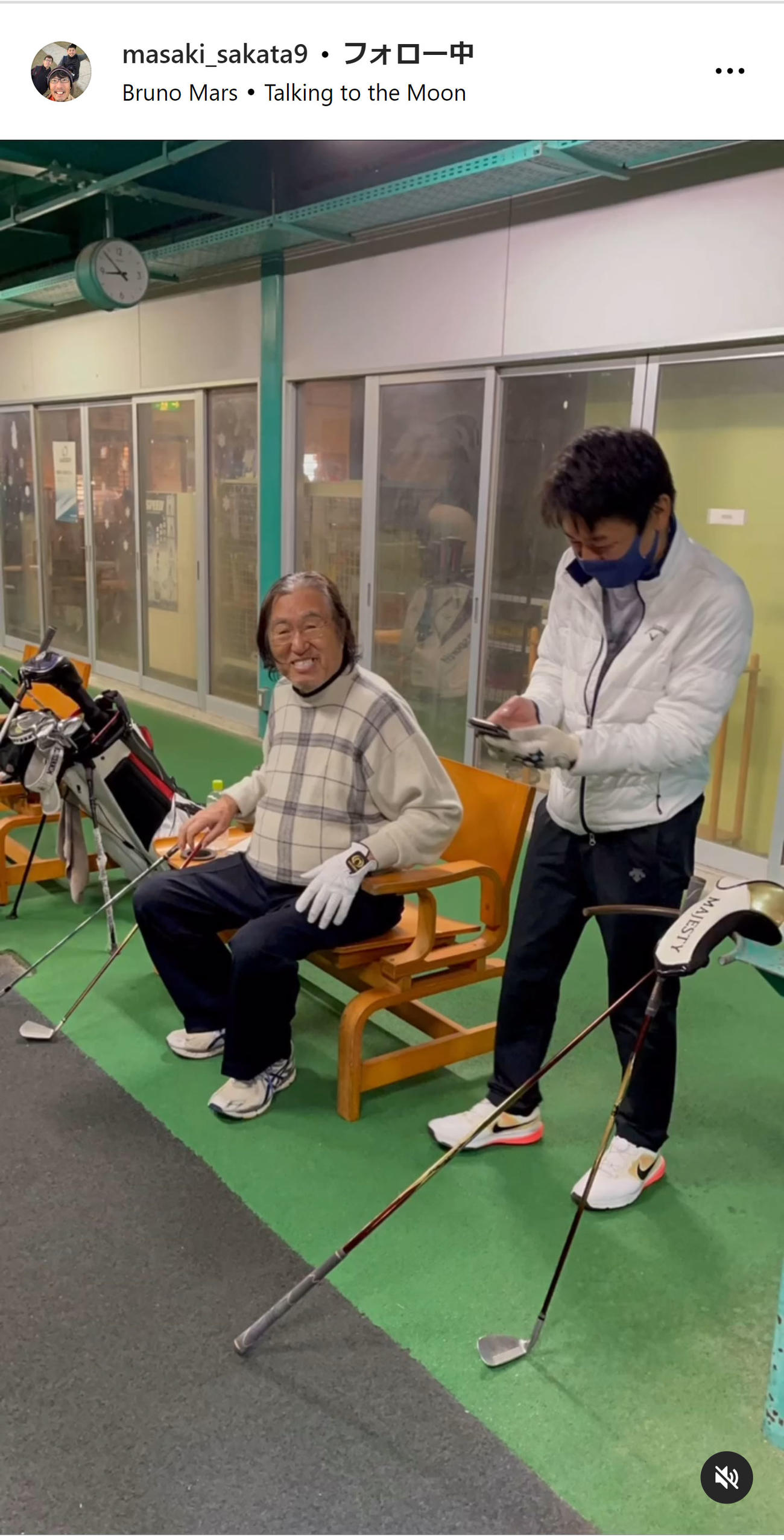 坂田雅樹氏のインスタグラムから