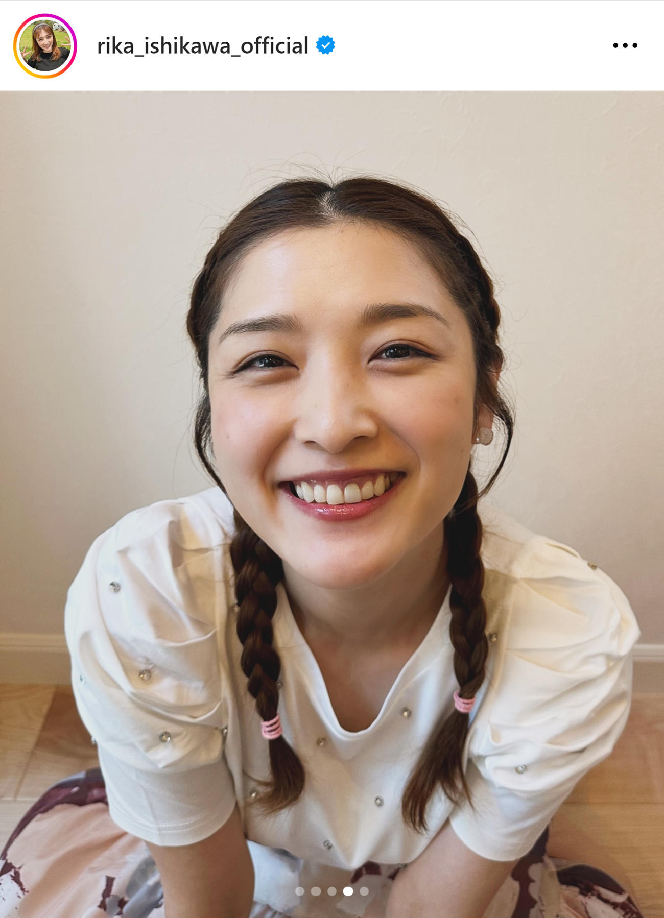 石川梨華のインスタグラムから
