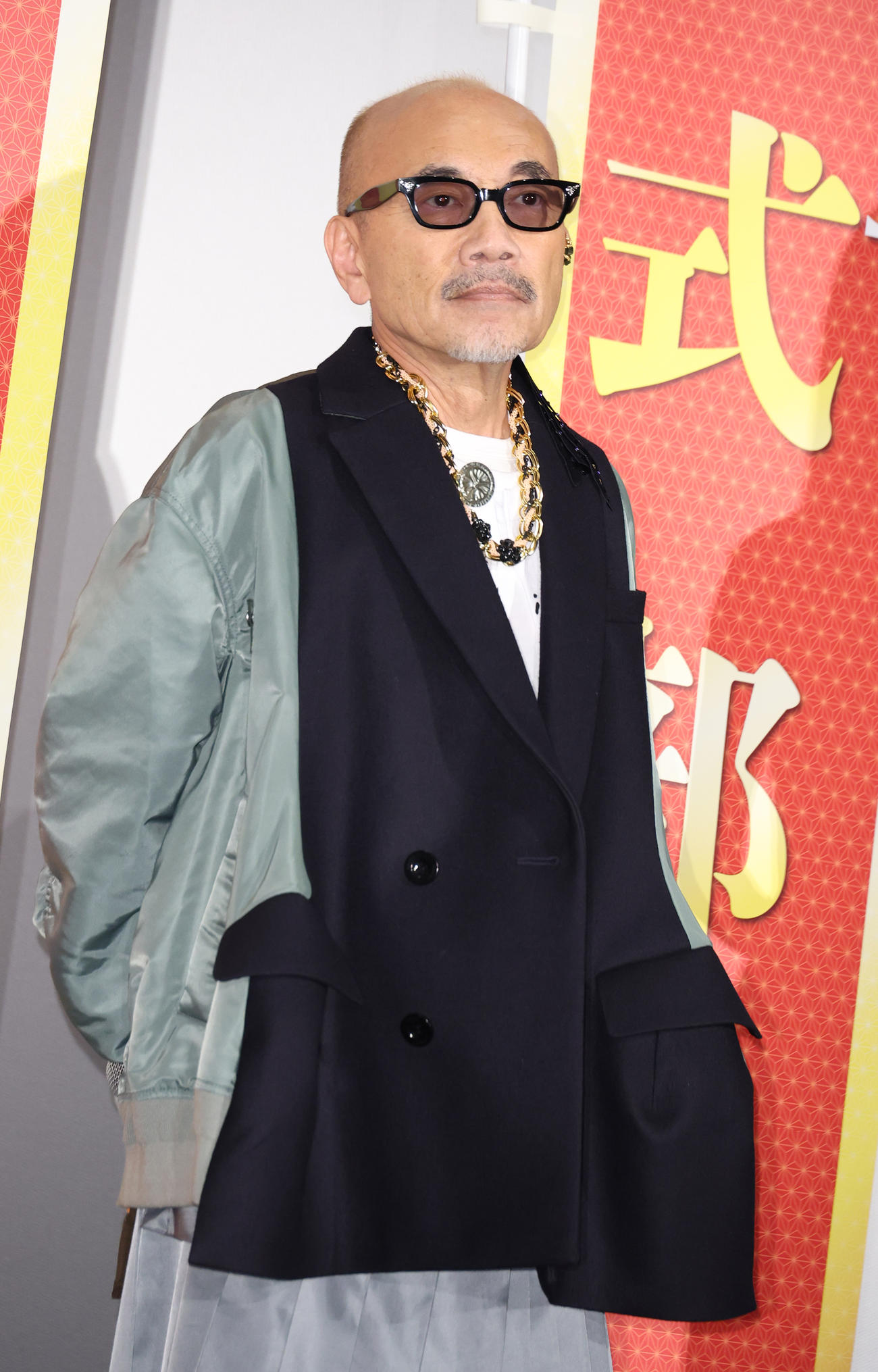 映画「もしも徳川家康が総理大臣になったら」初日舞台あいさつを行った竹中直人（撮影・中島郁夫）