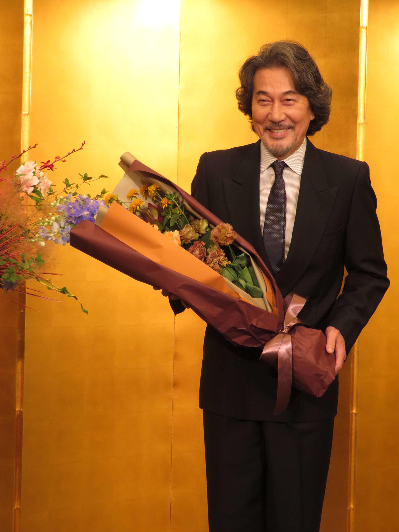 第42回川喜多賞受賞式に出席した役所広司