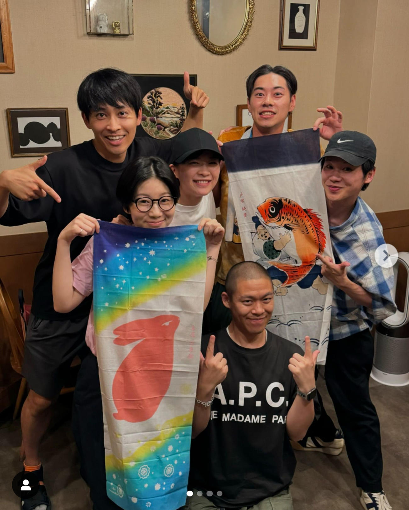 松川尚瑠輝のインスタグラムから