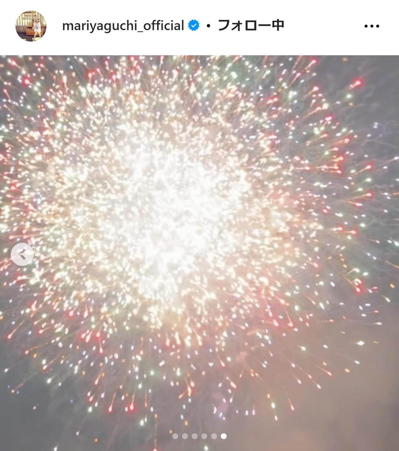 矢口真里のインスタグラムから