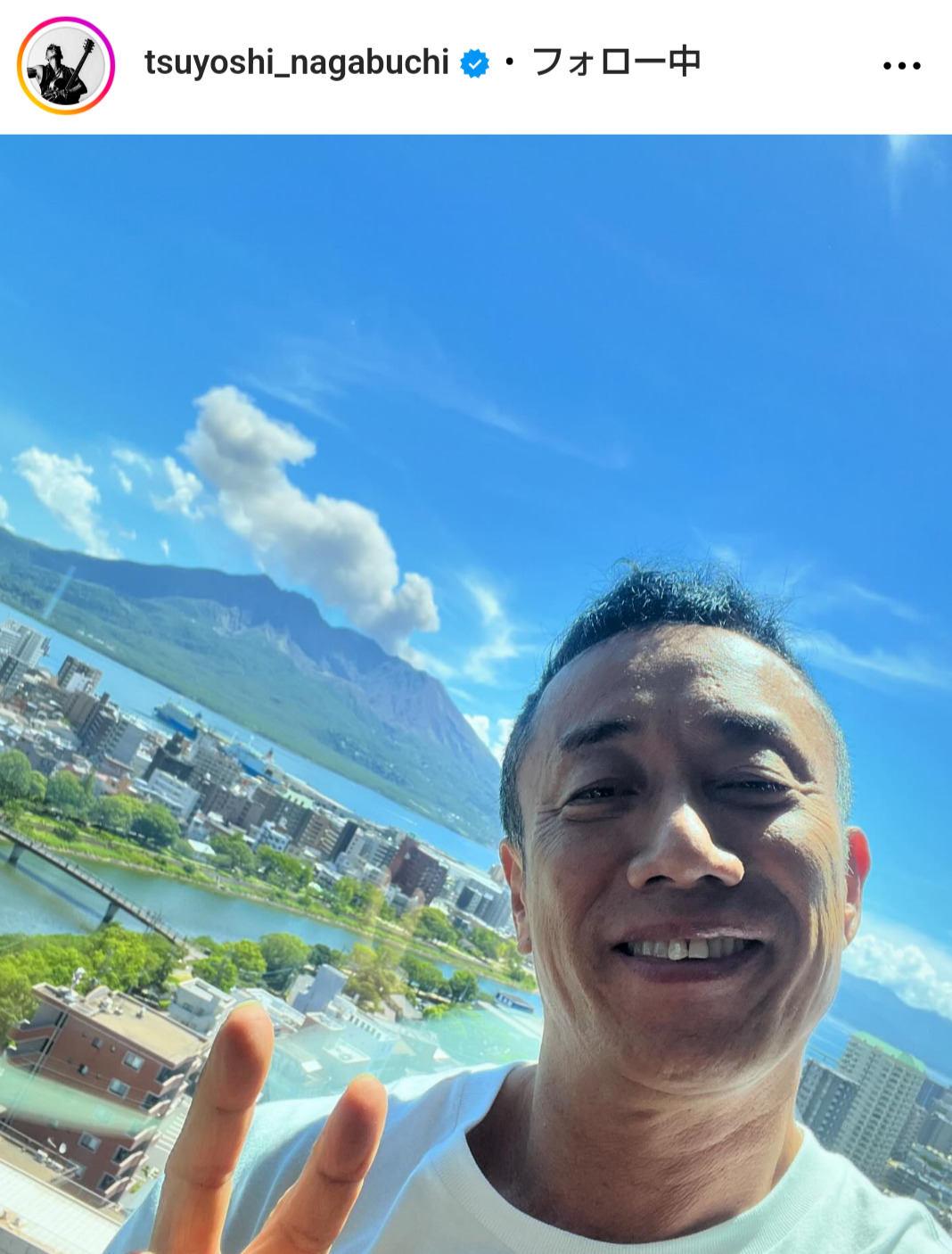 長渕剛のインスタグラムから