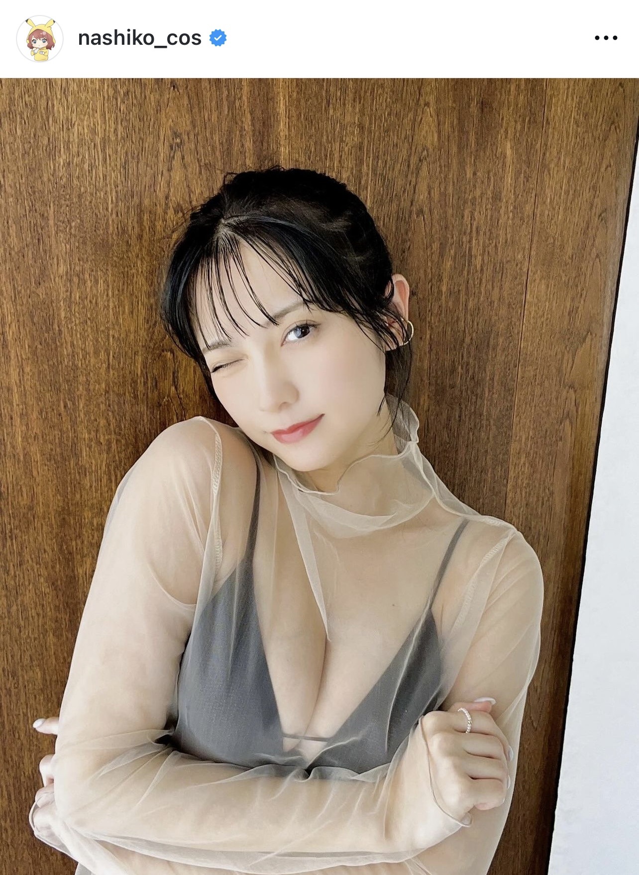 桃月なしこインスタグラムから