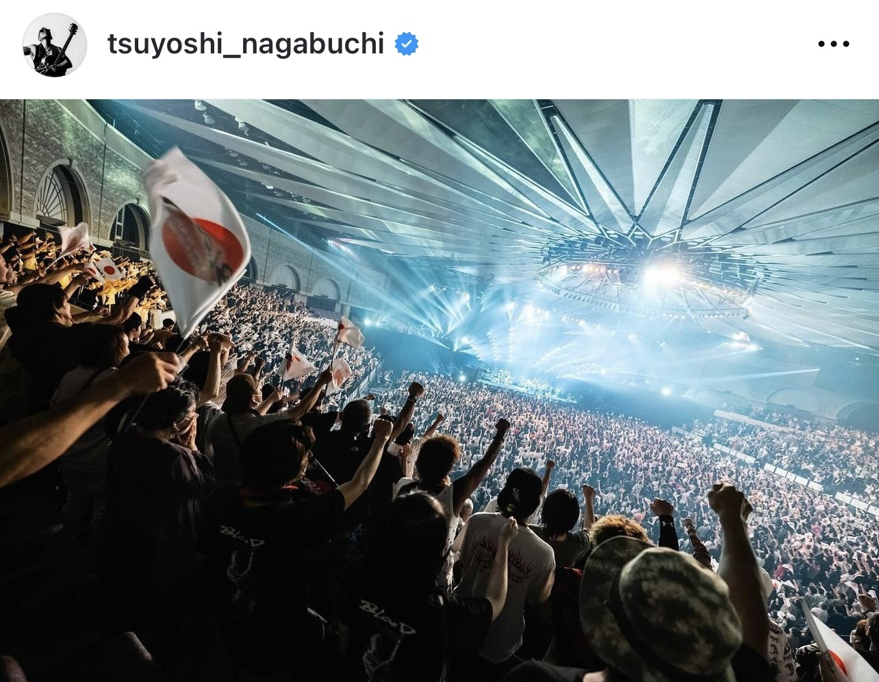 （長渕剛のインスタグラムから）