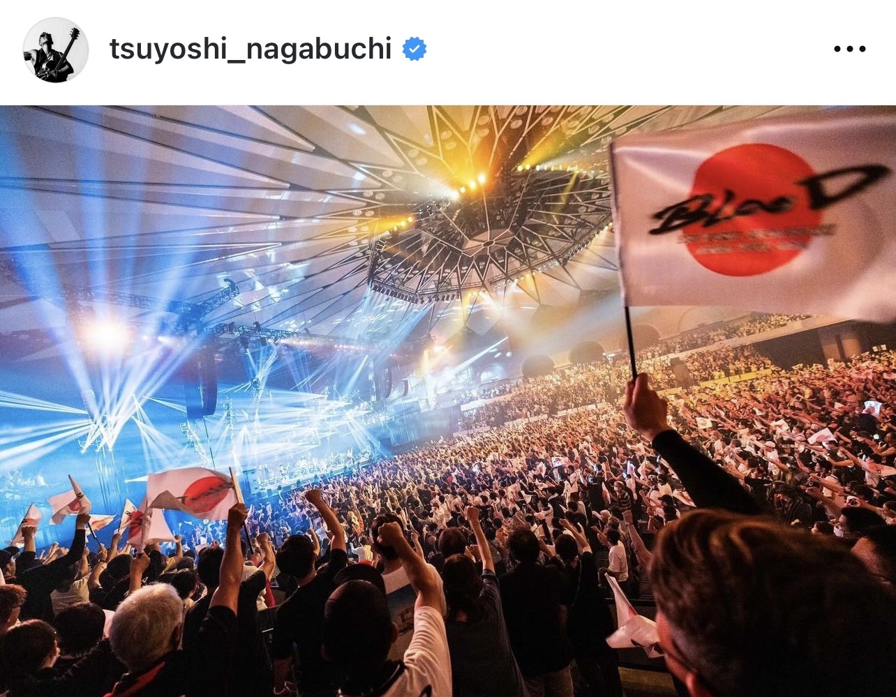 （長渕剛のインスタグラムから）