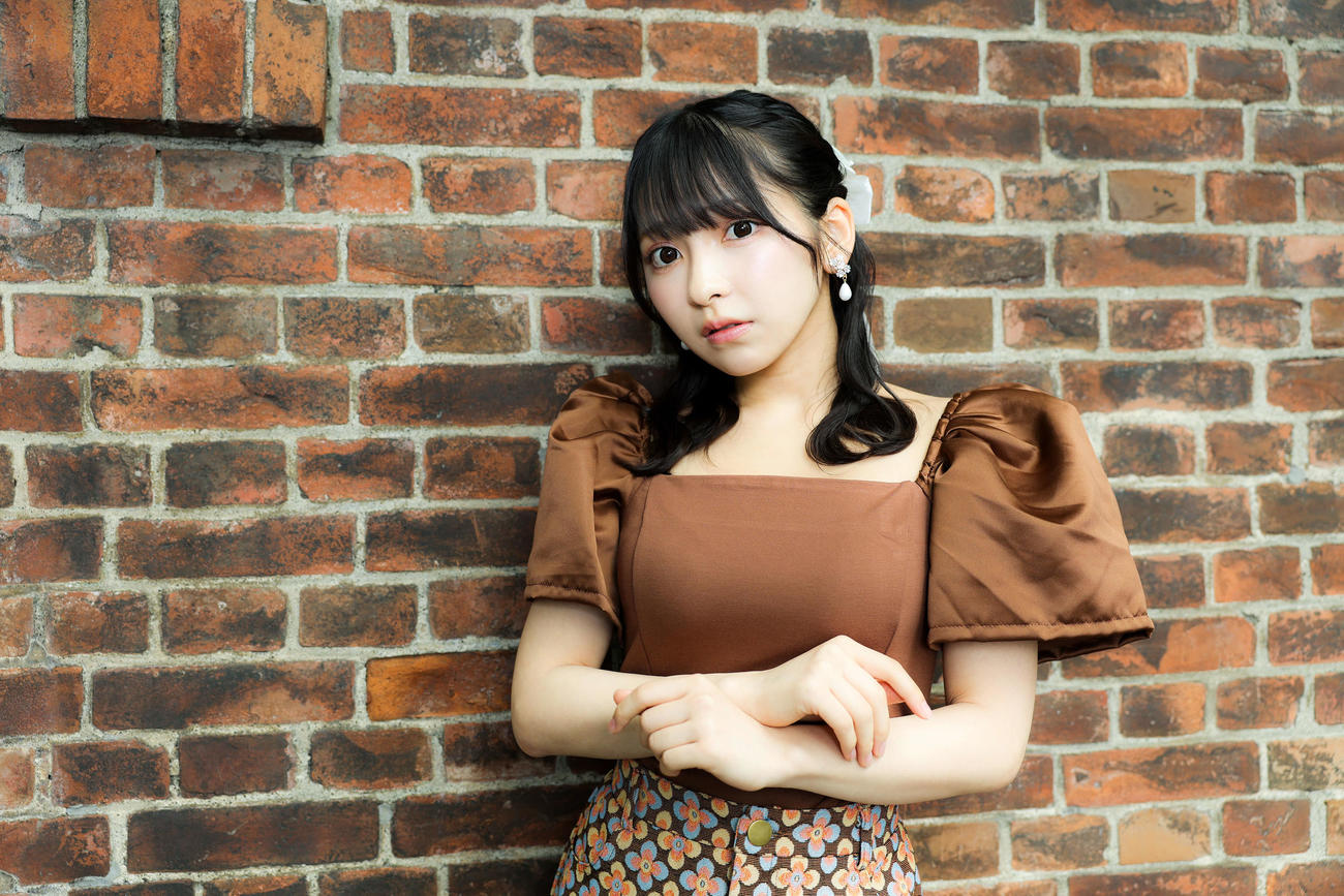 You Tubeドラマ「東京彼女」出演の十味（撮影・河田真司）