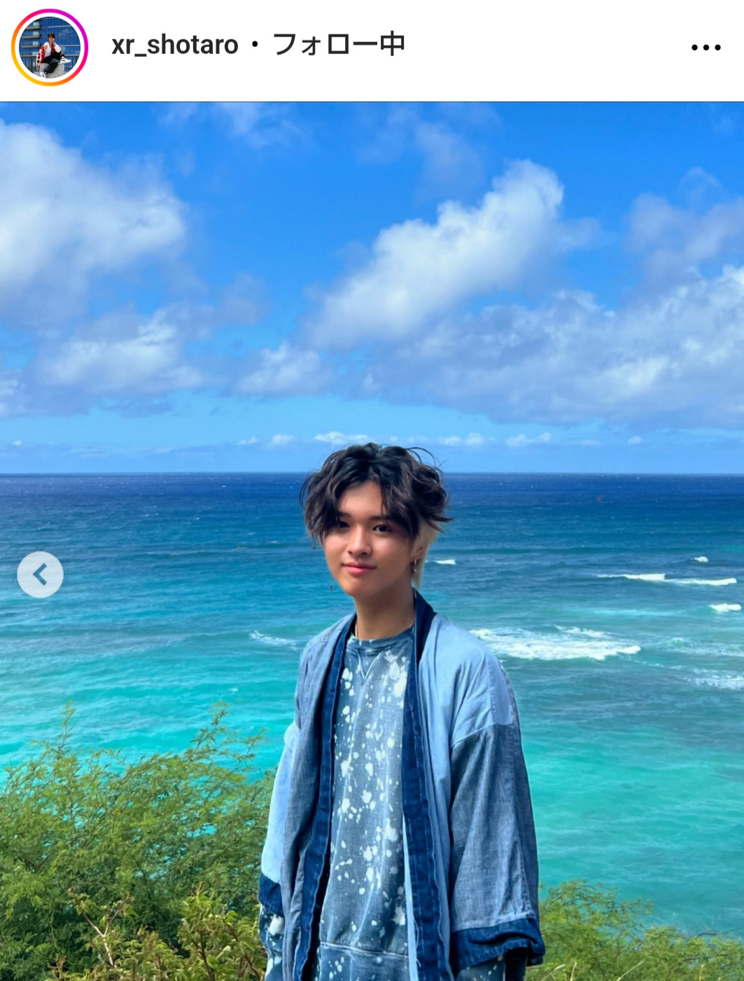 Shotaroのインスタグラムから