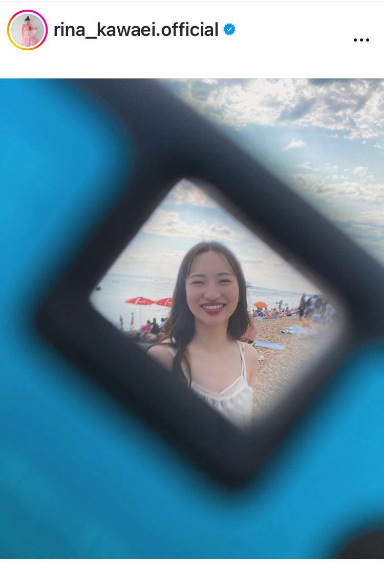 川栄李奈のインスタグラムから