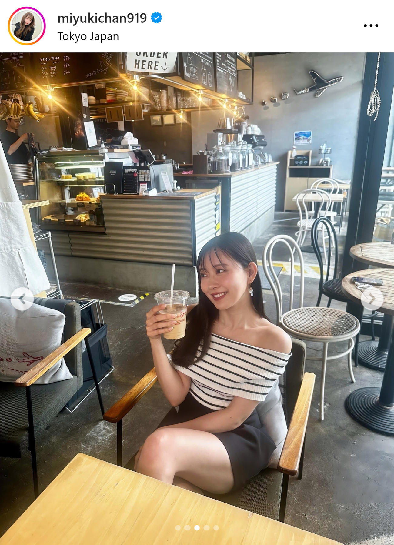 渡辺美優紀のインスタグラムから