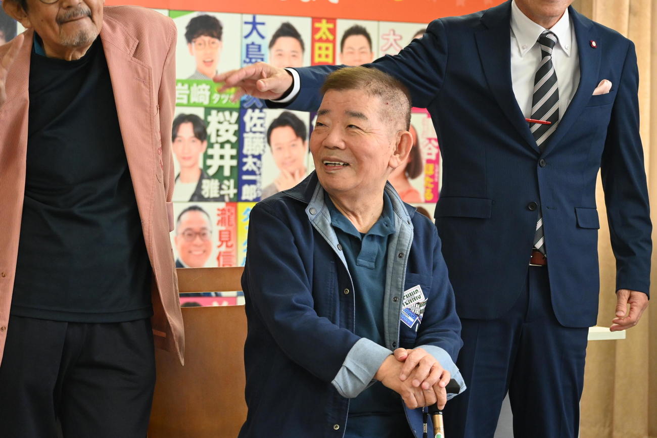 最年長81歳で「吉本新喜劇座員総選挙2024」にエントリーした池乃めだか（撮影・松浦隆司）