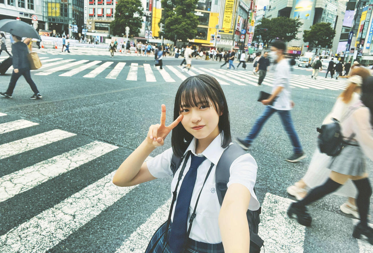 日向坂46四期生が出演する映画「ゼンブ・オブ・トーキョー」で主演を務める正源司陽子