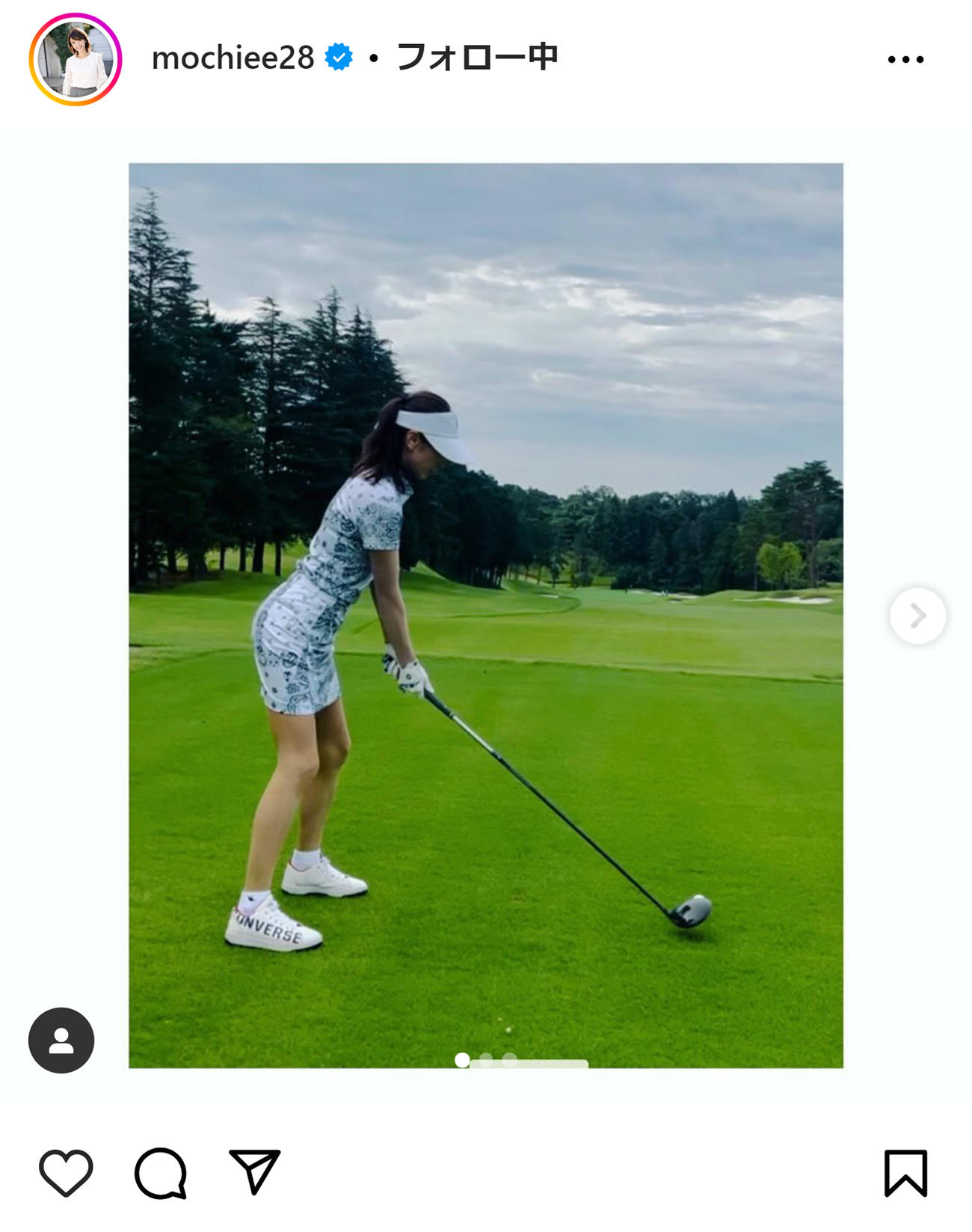 望月理恵のインスタグラムから