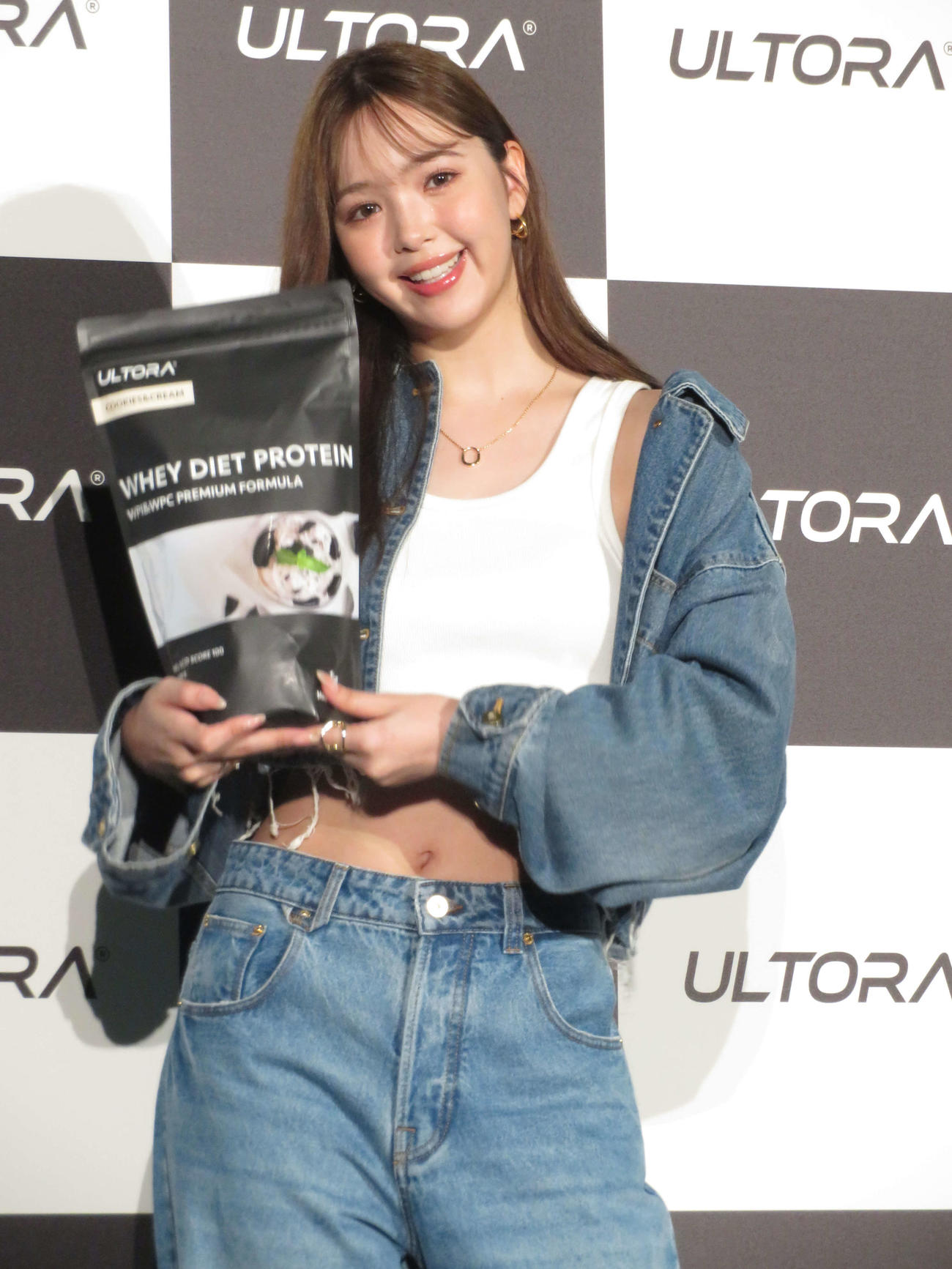 「ULTORA」アンバサダー就任イベントに出席した藤田ニコル