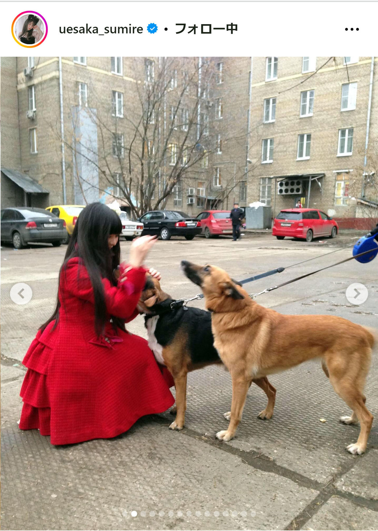 上坂すみれのインスタグラムから