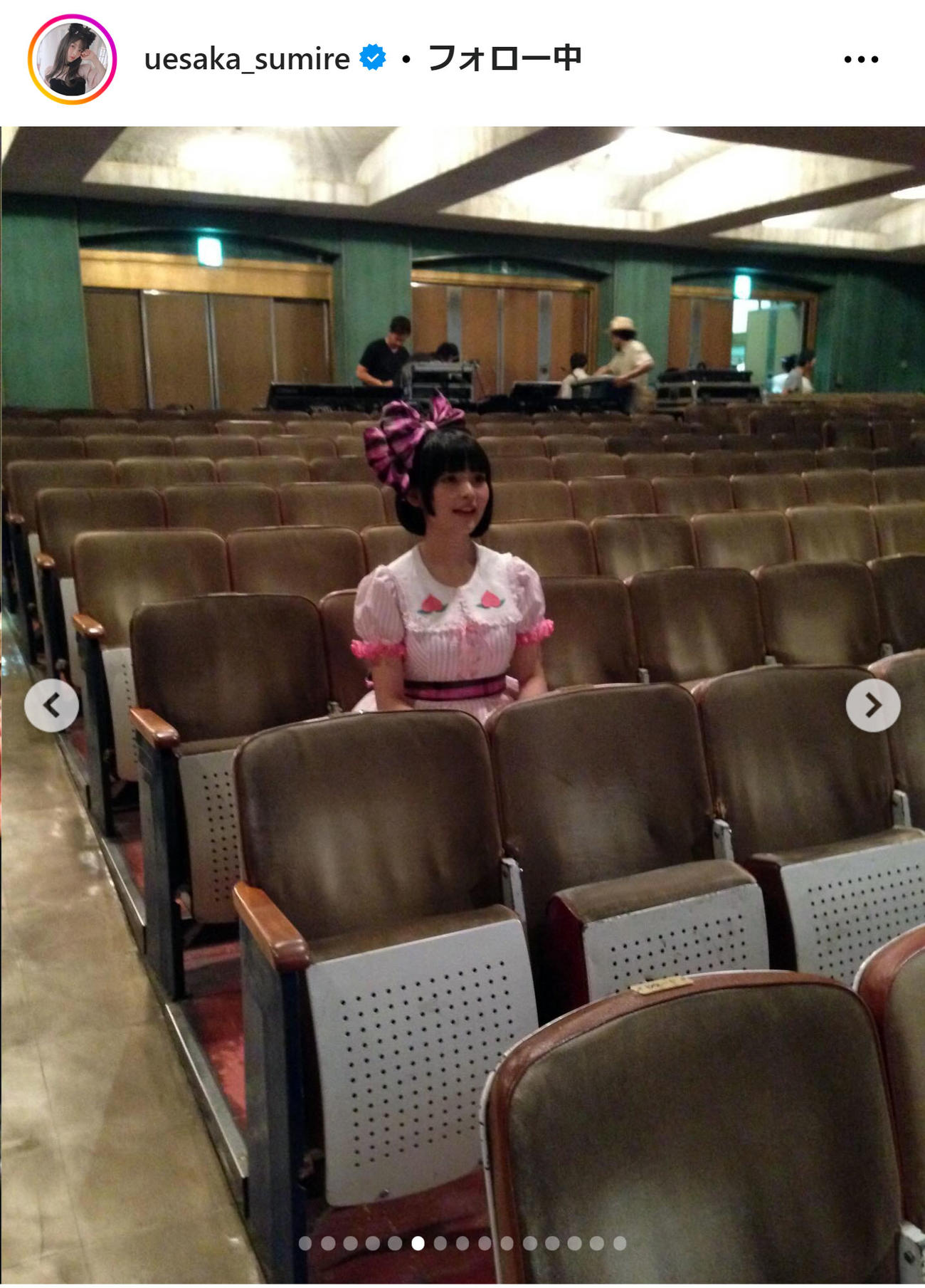 上坂すみれのインスタグラムから