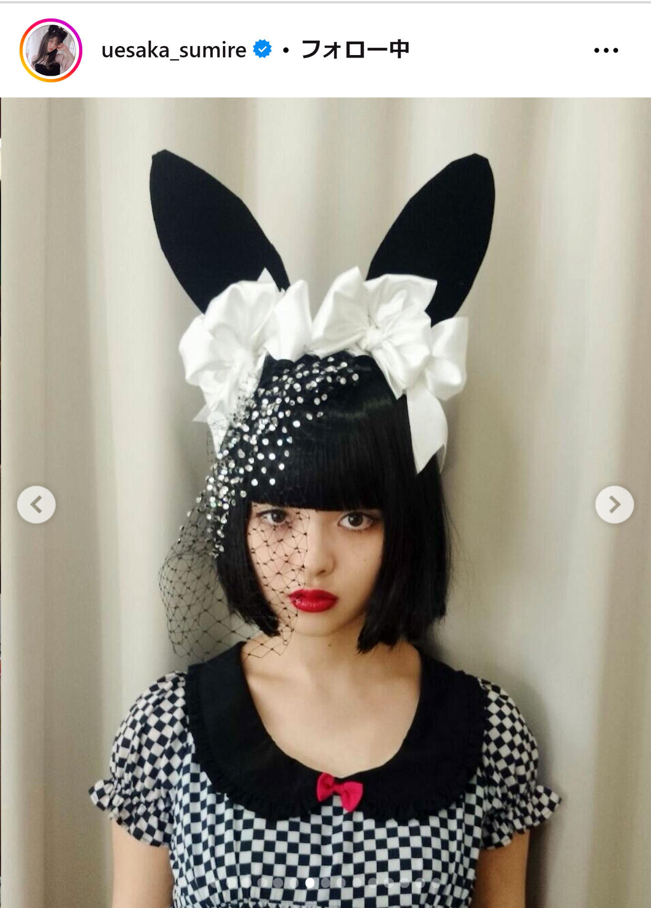 上坂すみれのインスタグラムから