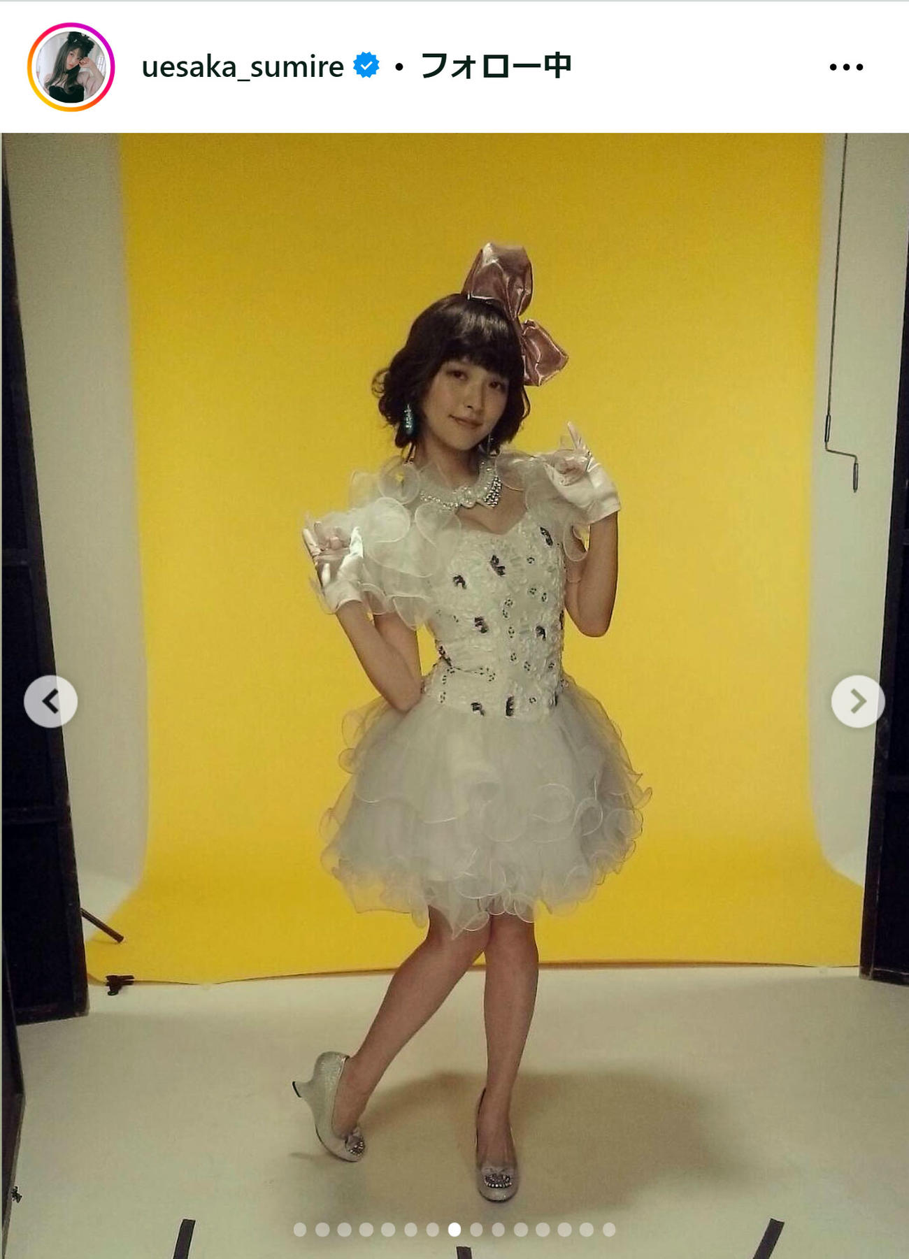 上坂すみれのインスタグラムから