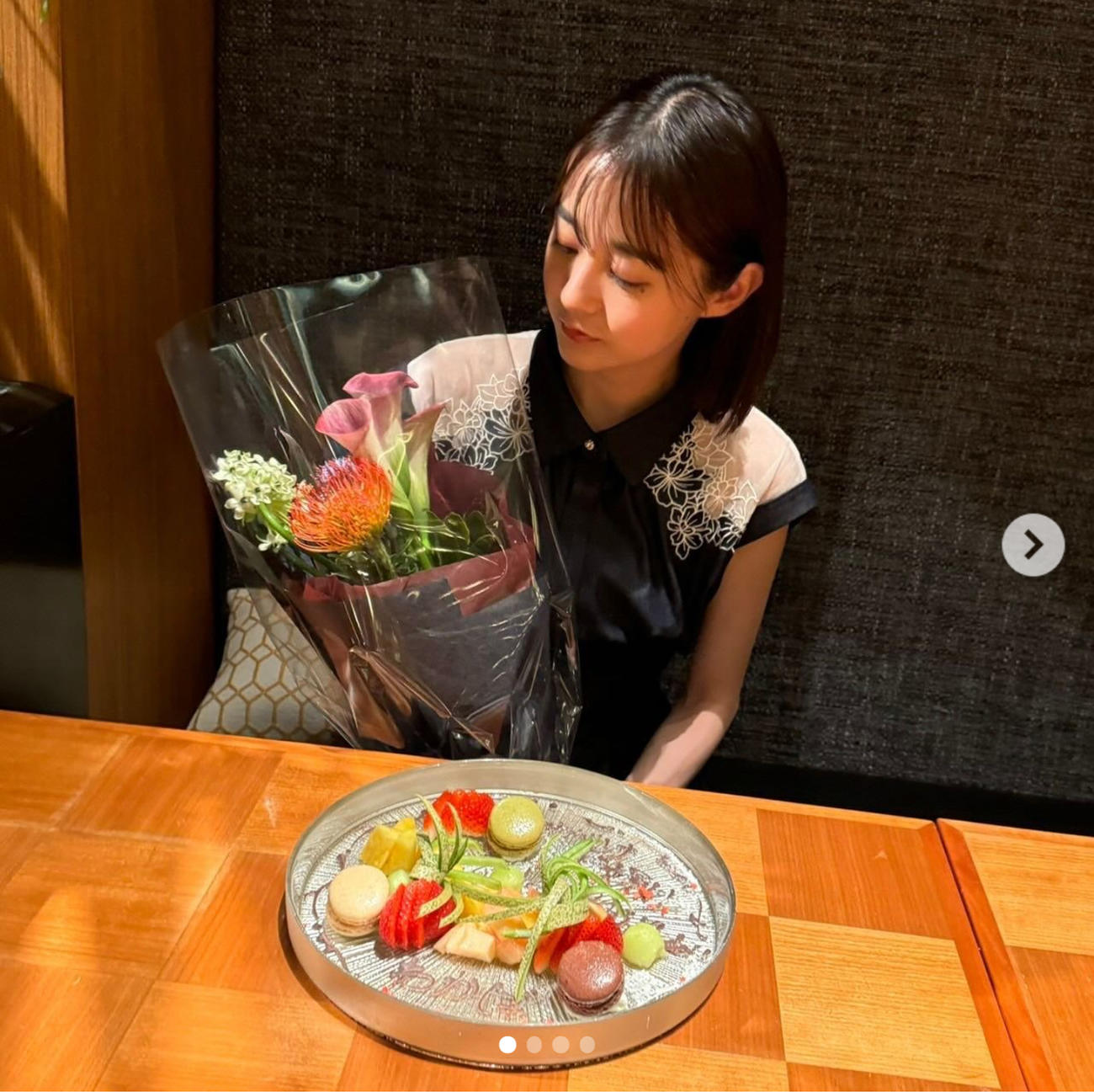 TBS若林有子アナのインスタグラムから
