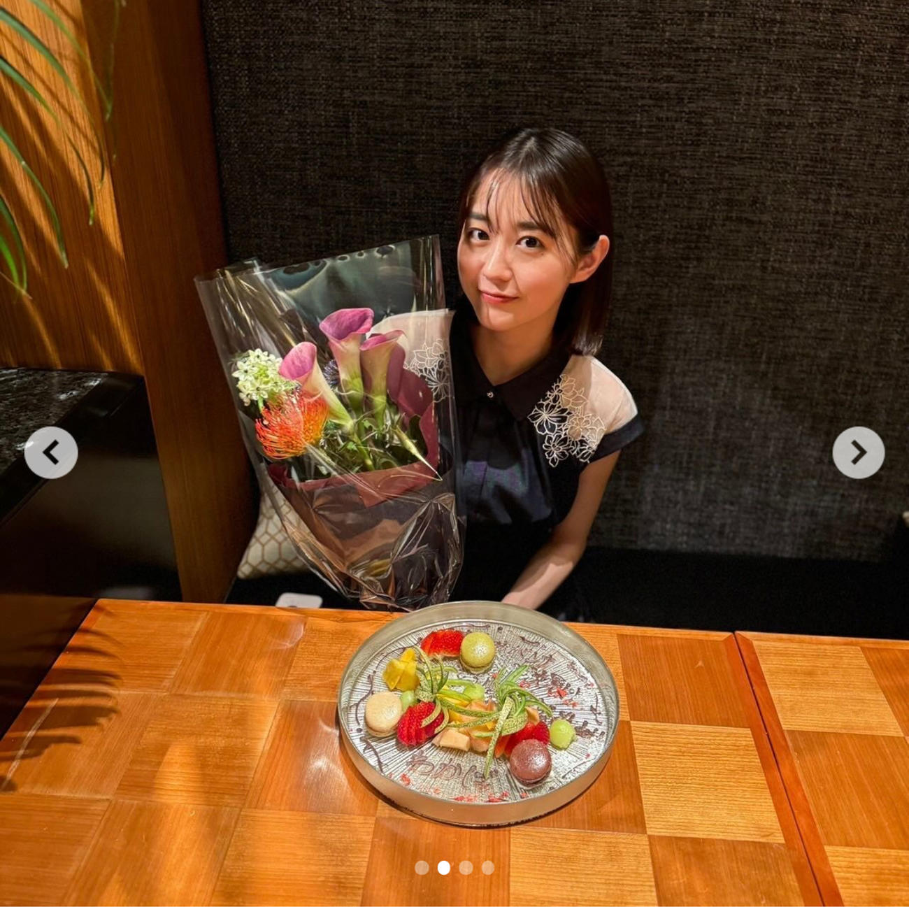 TBS若林有子アナのインスタグラムから