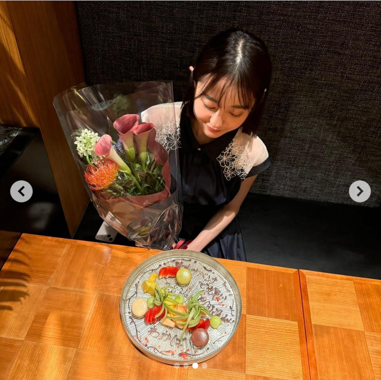 TBS若林有子アナのインスタグラムから