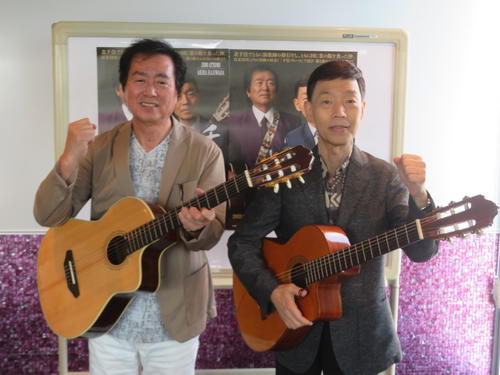 渥美二郎＆梶原あきら、50年ぶり再会でデュエット曲　青春時代ともに北千住で“流し”で腕磨く