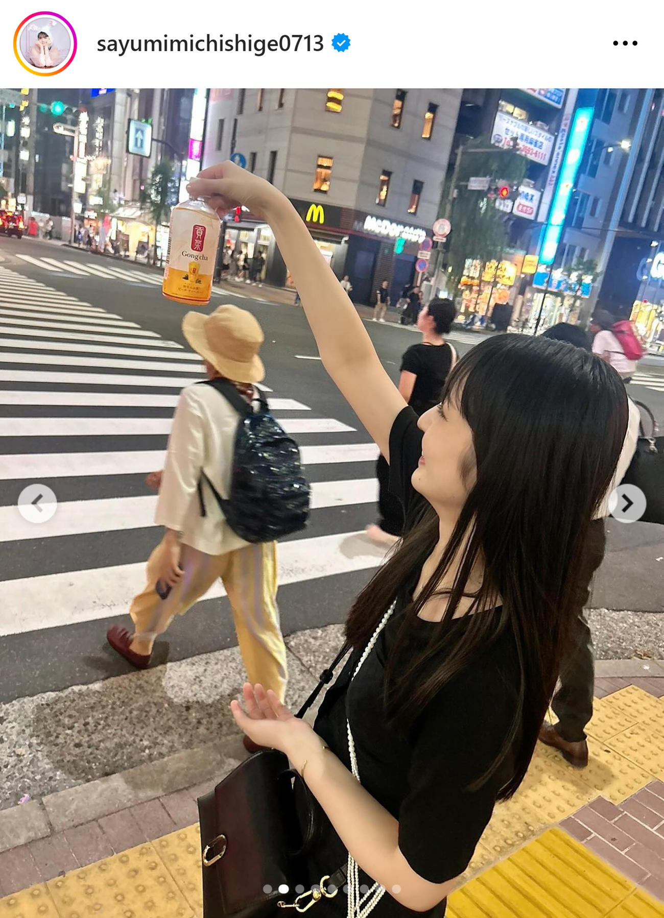 道重さゆみのインスタグラムから