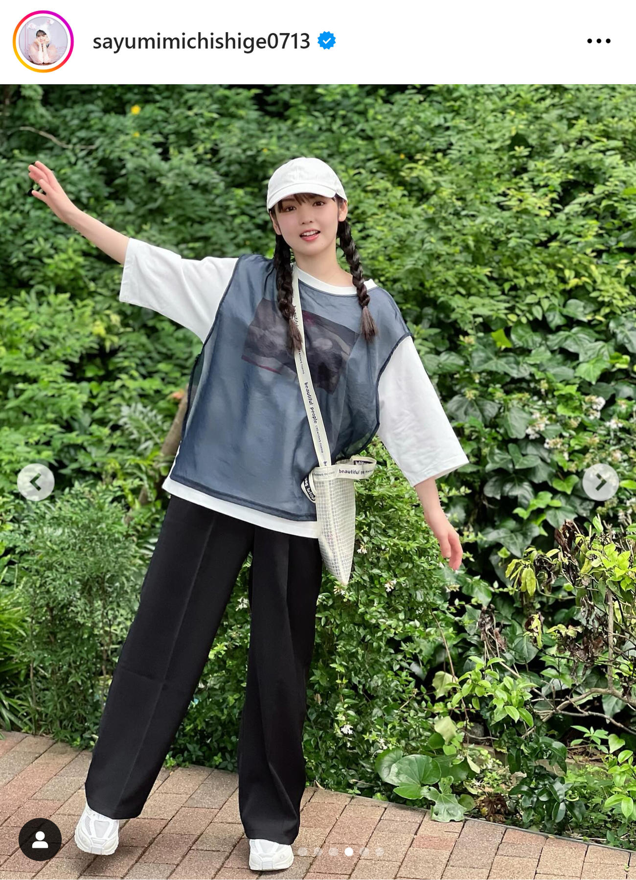 道重さゆみのインスタグラムから