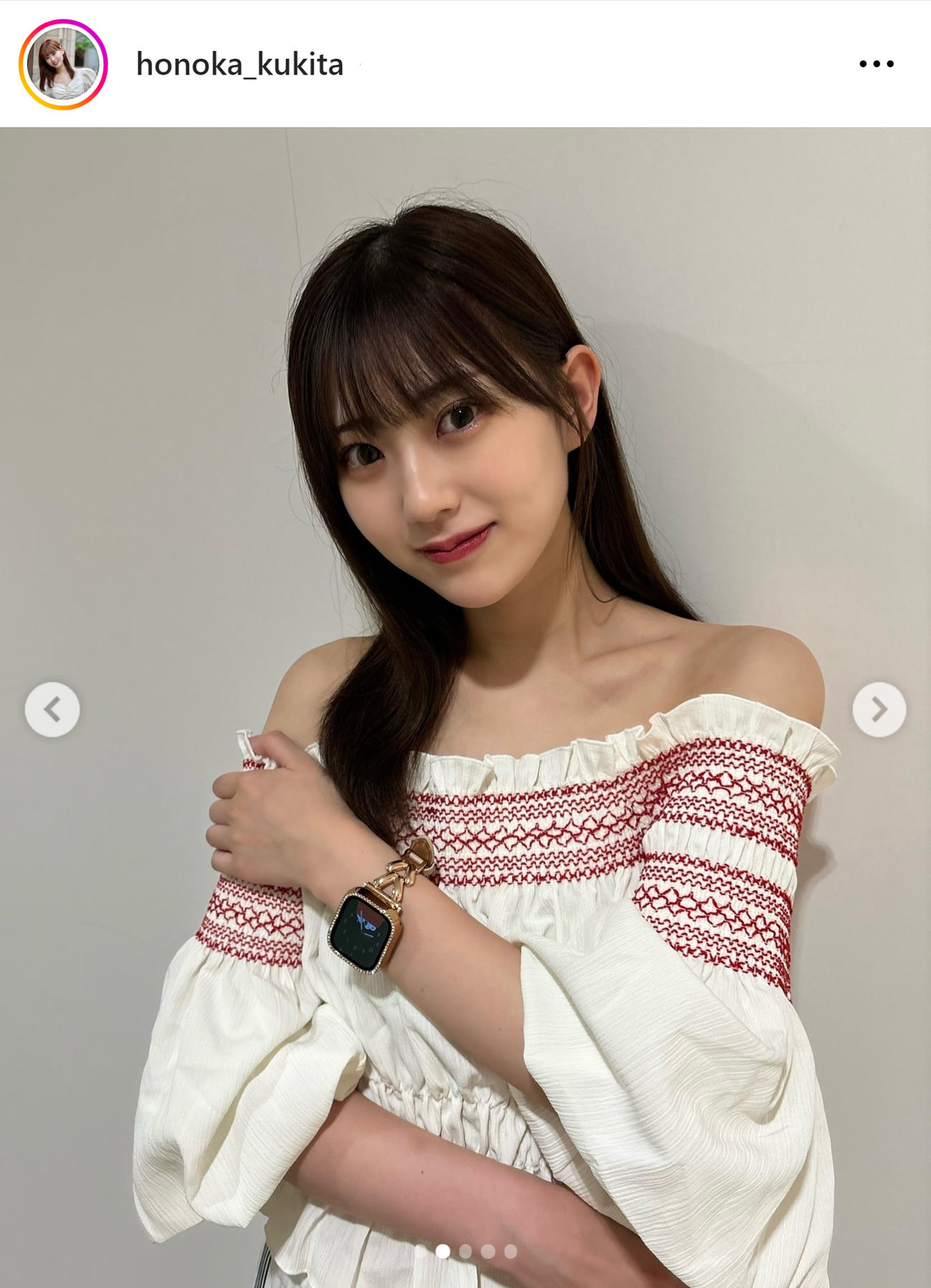 久木田帆乃夏のインスタグラムから