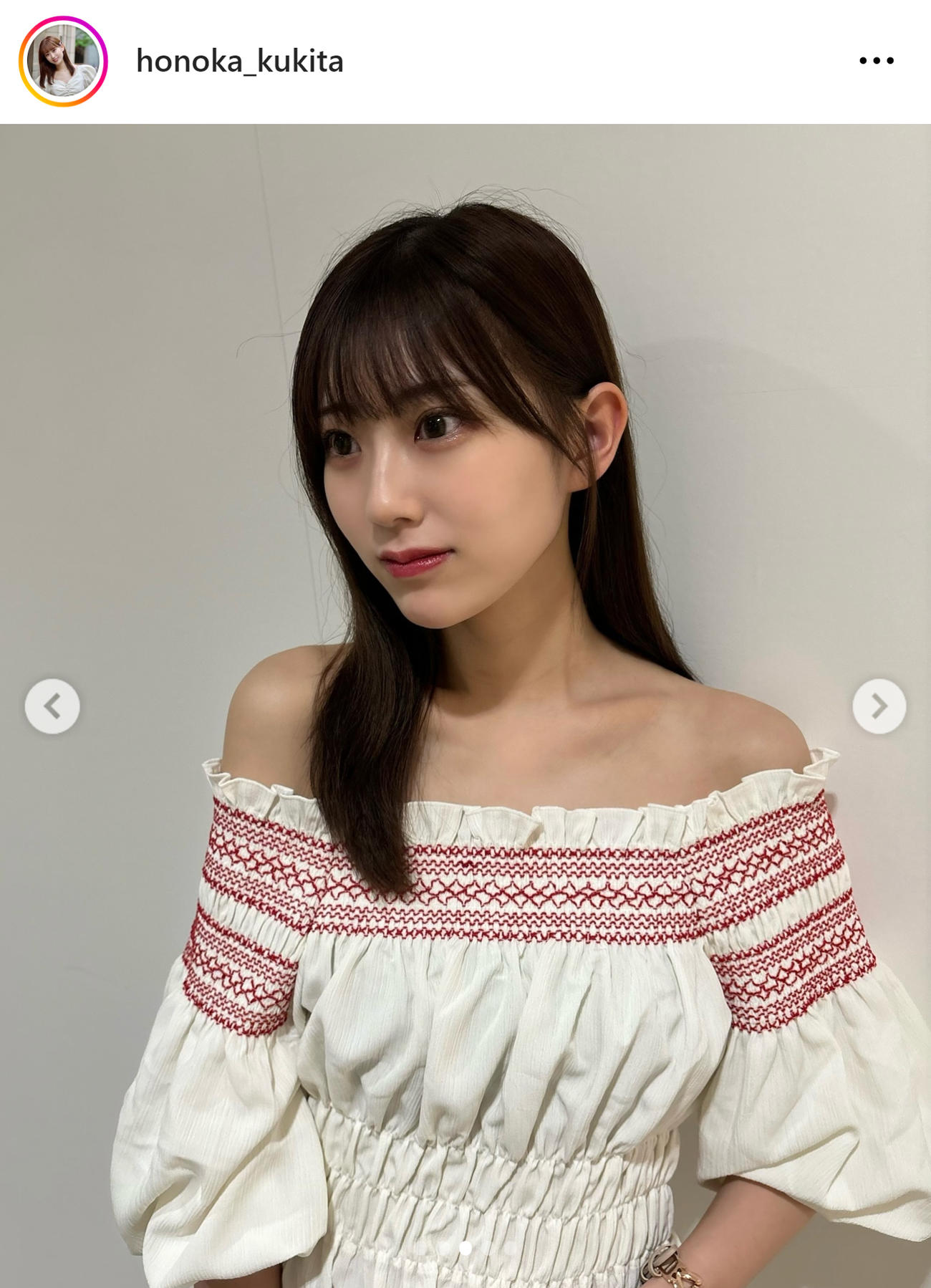 久木田帆乃夏のインスタグラムから