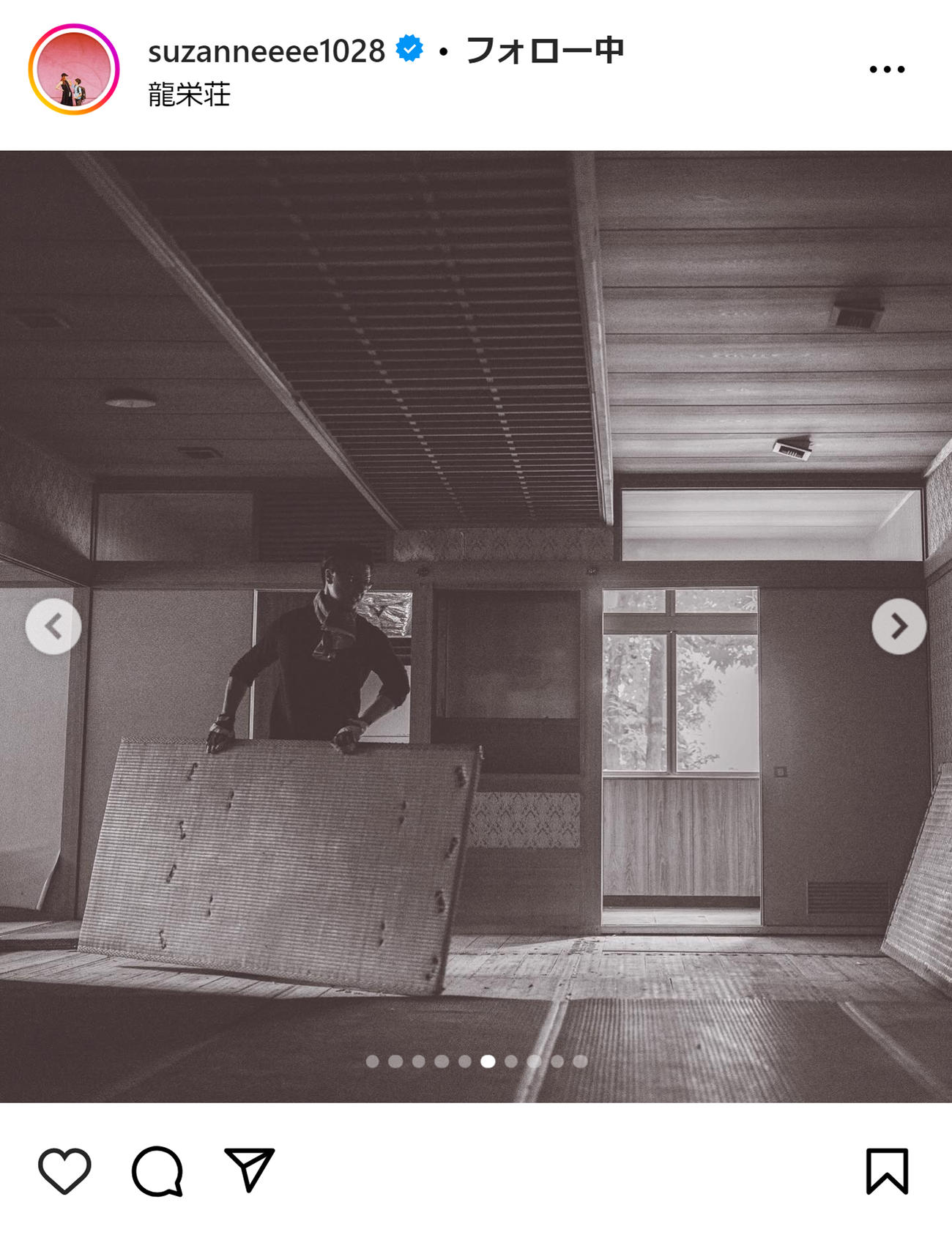 スザンヌのインスタグラムから