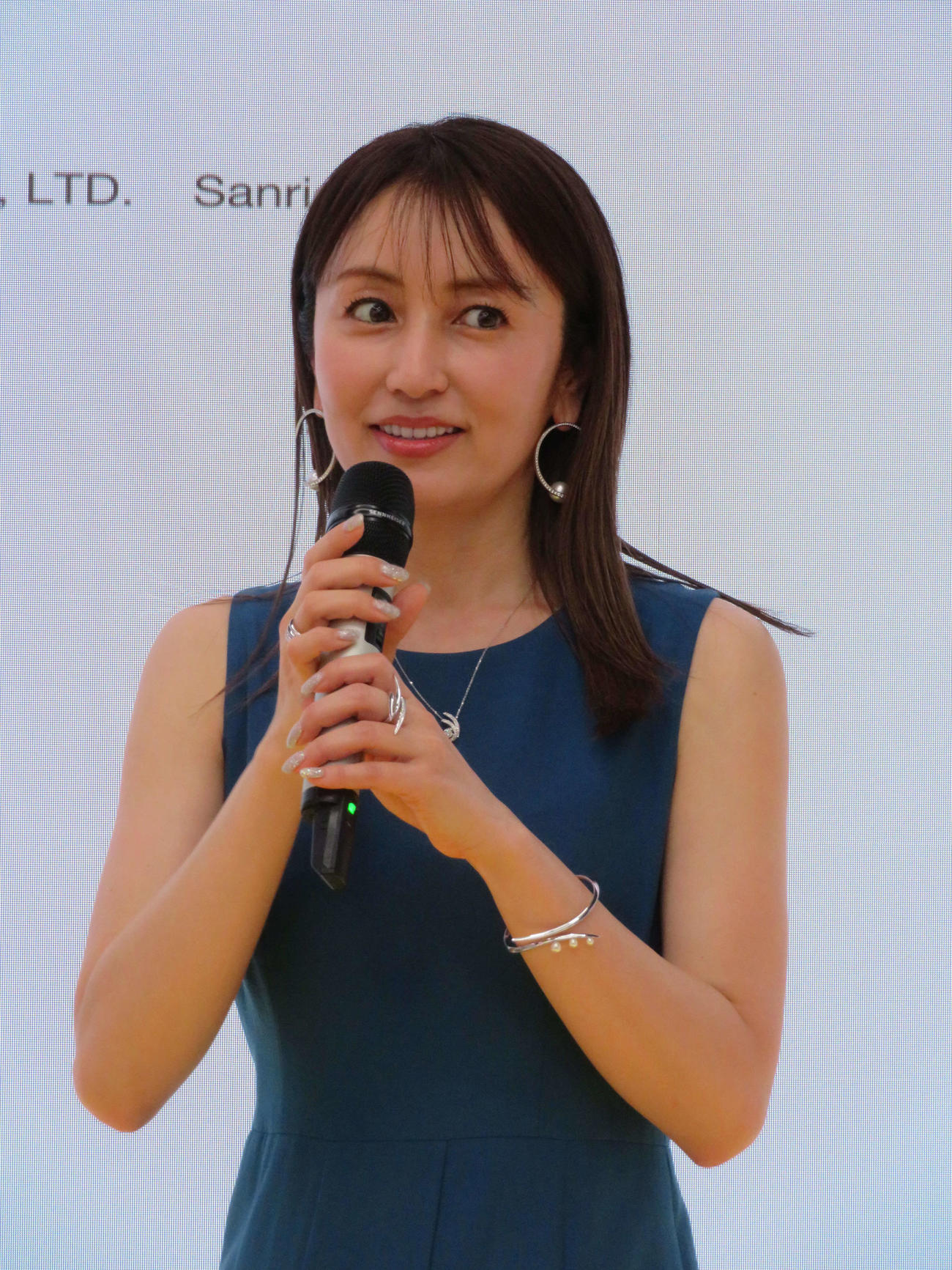 TBSとサンリオ「I．CINNAMOROLL」コラボレーション記者発表会に出席した矢田亜希子（撮影・村上幸将）